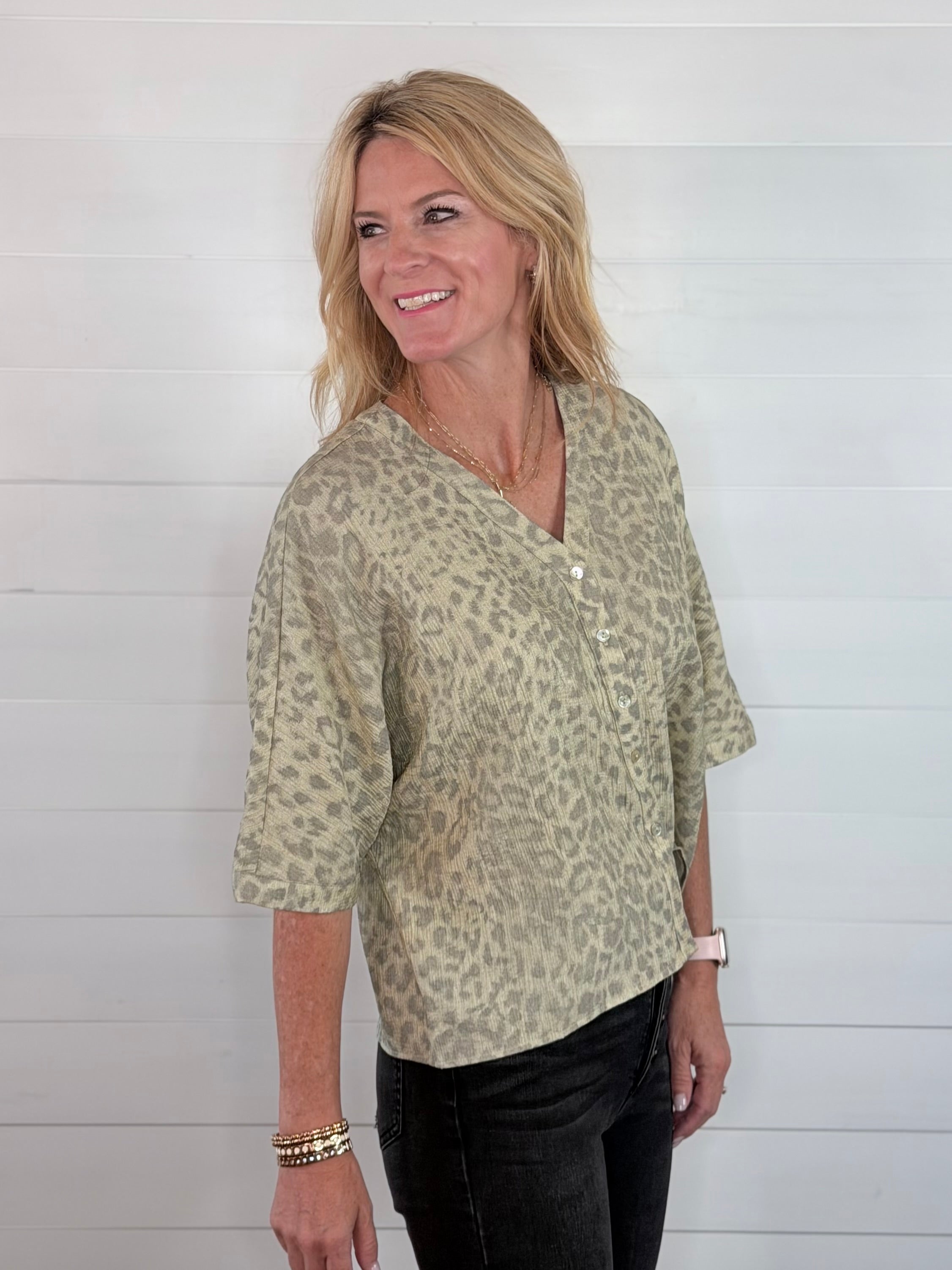 MILLIE CHEETAH TOP