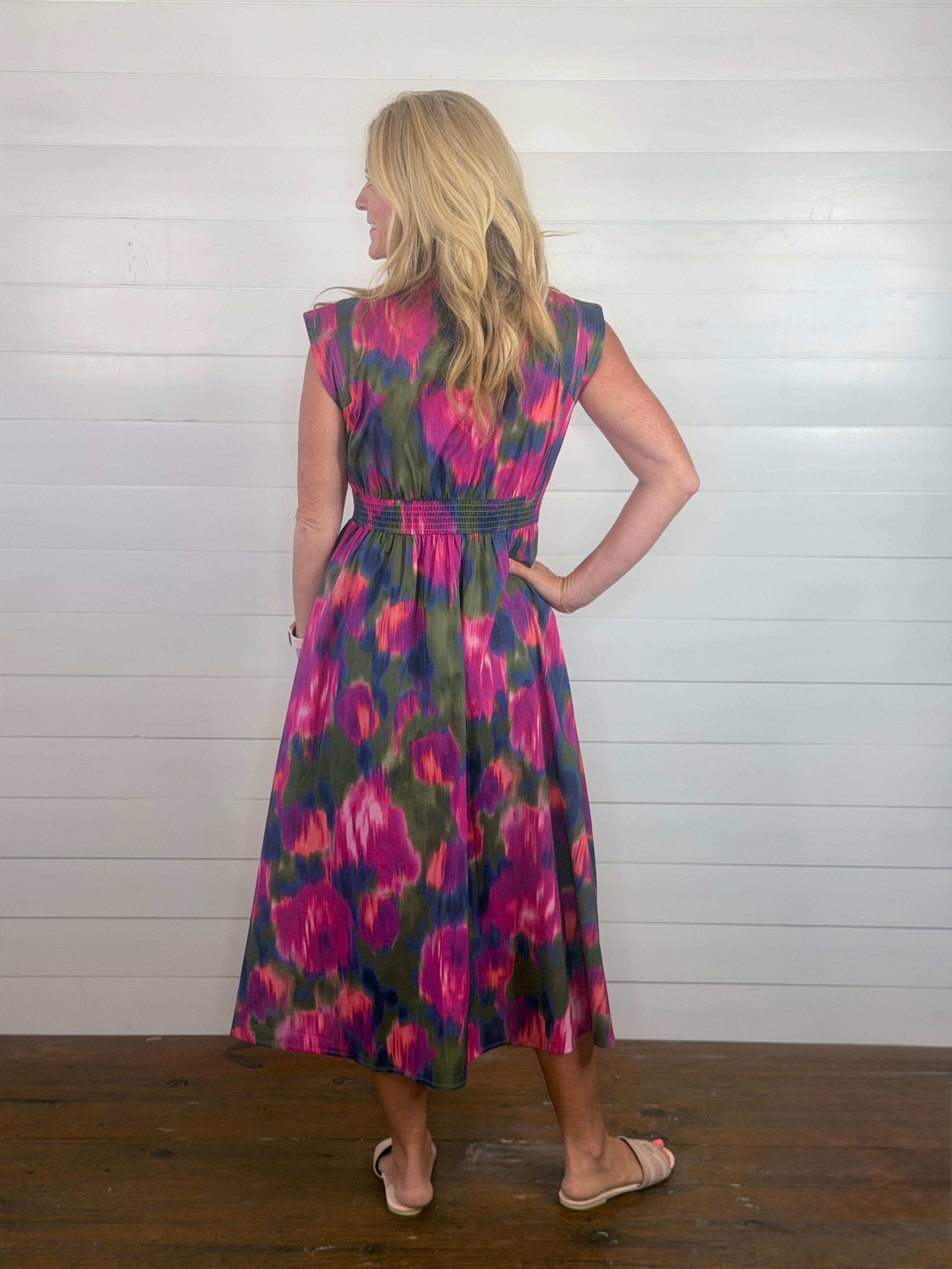 FALL ABSTRACT DRESS