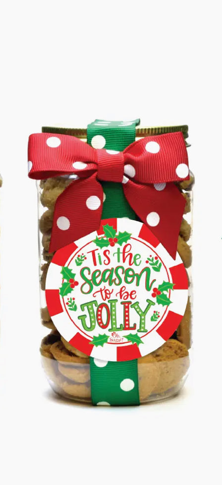CHOCOLATE CHIP COOKIE PINT-JOLLY DOT