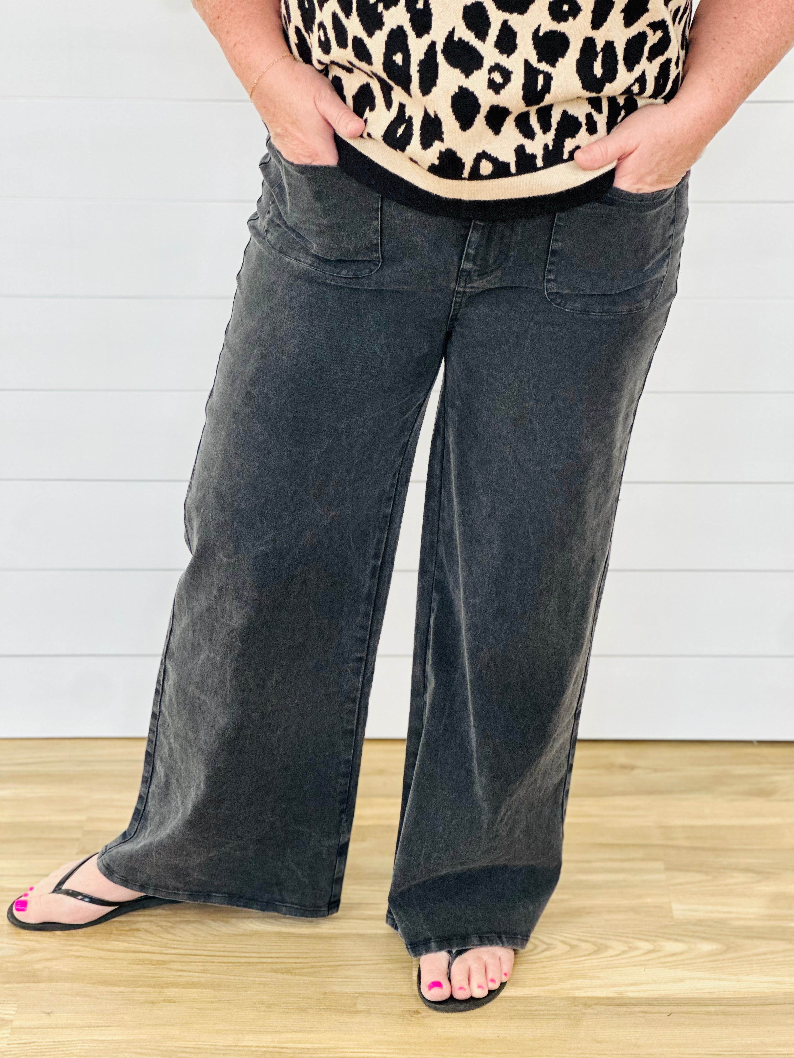 FALL CHARCOAL PANT-PLUS