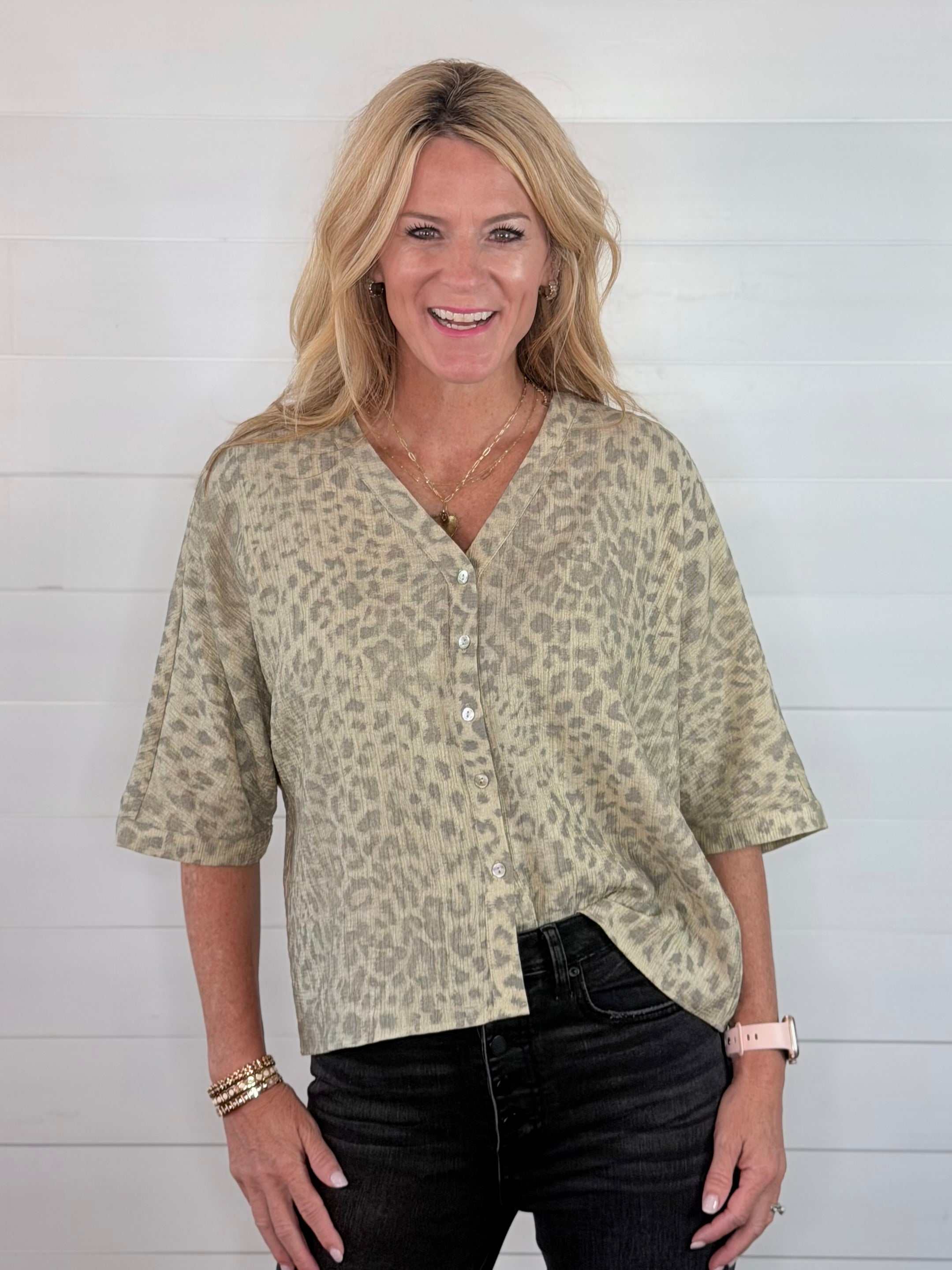MILLIE CHEETAH TOP