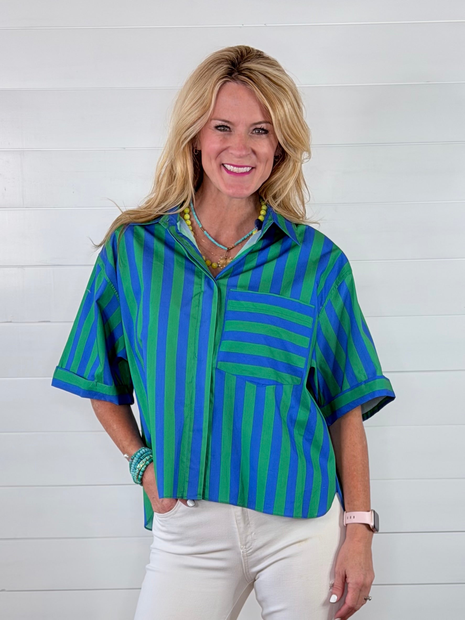 LUCY STRIPED TOP