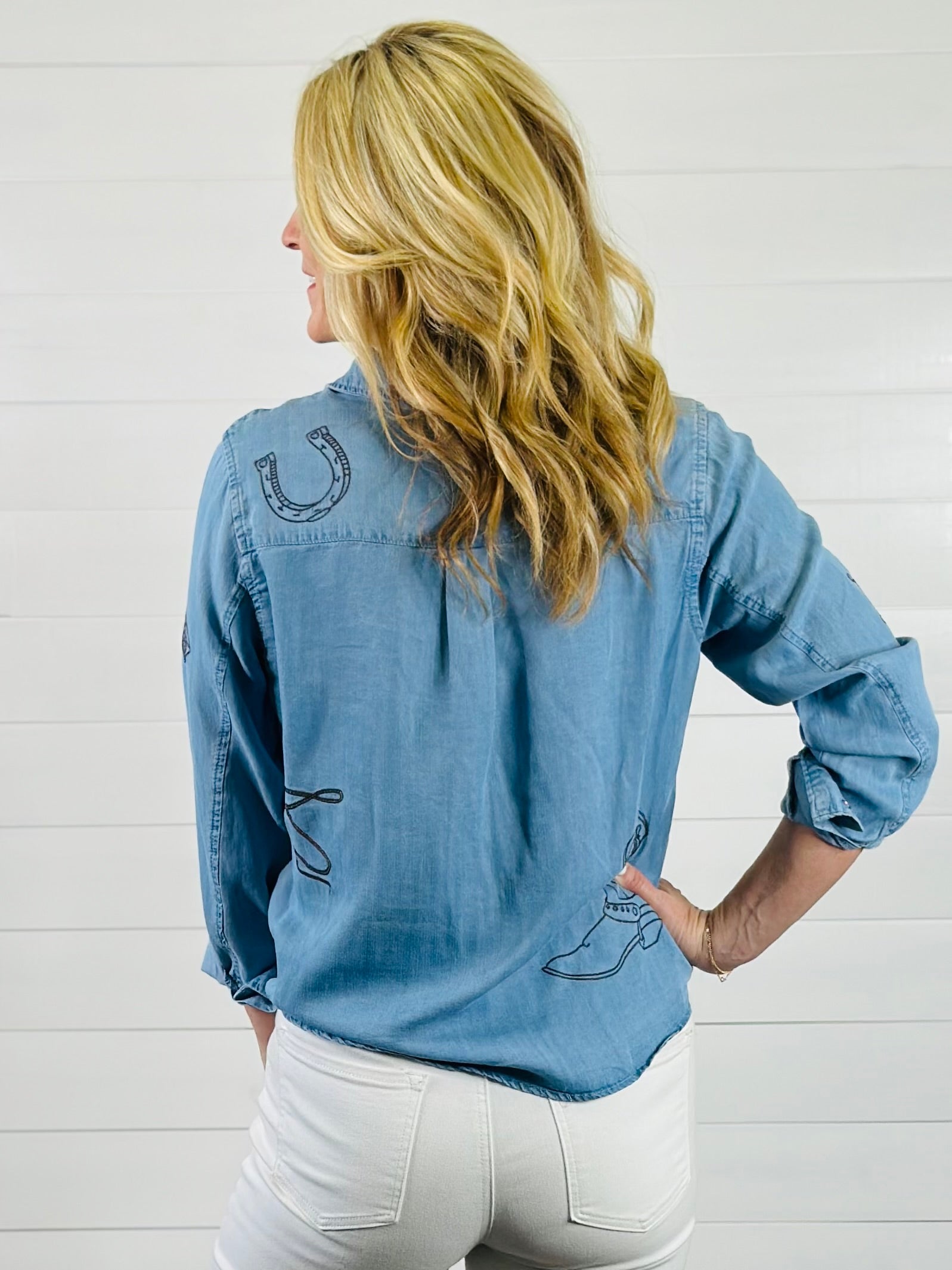 REBA DENIM SHIRT