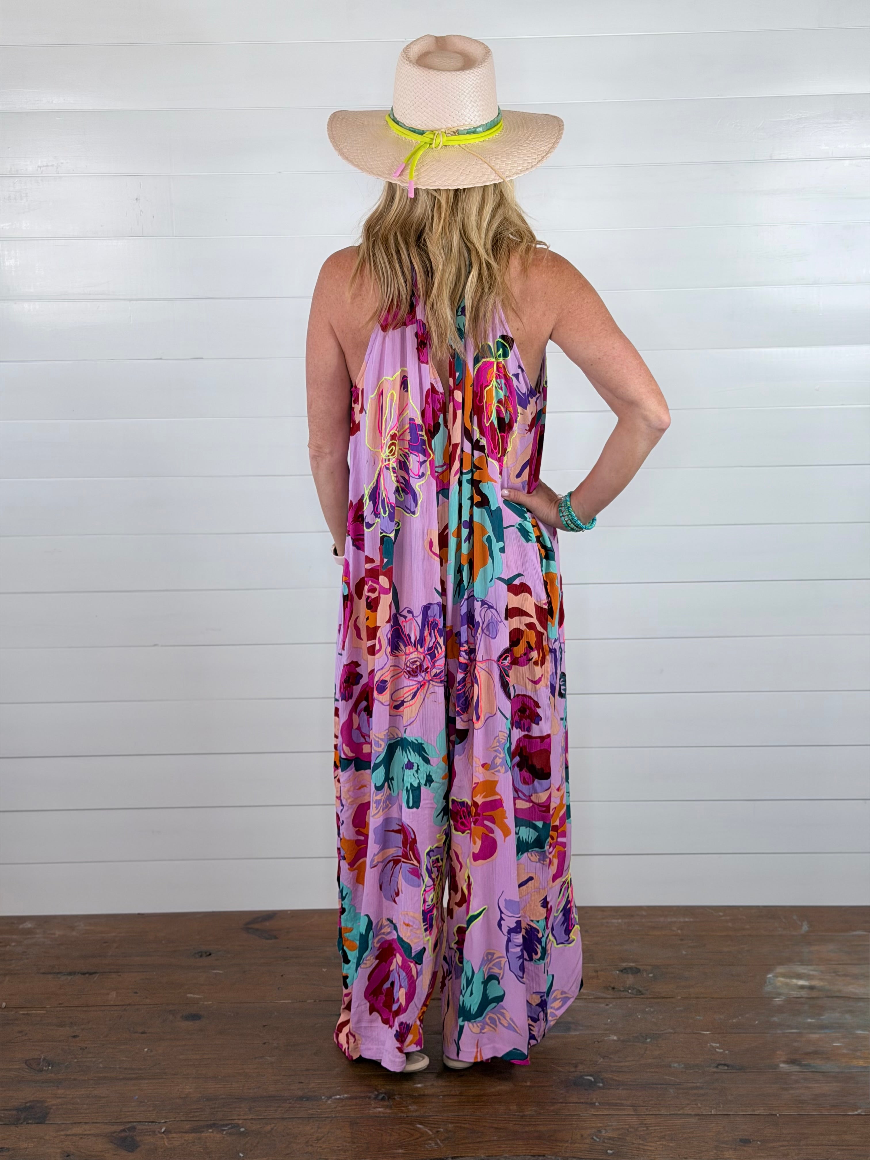 SYMPHONY ROMPER-LAVENDER