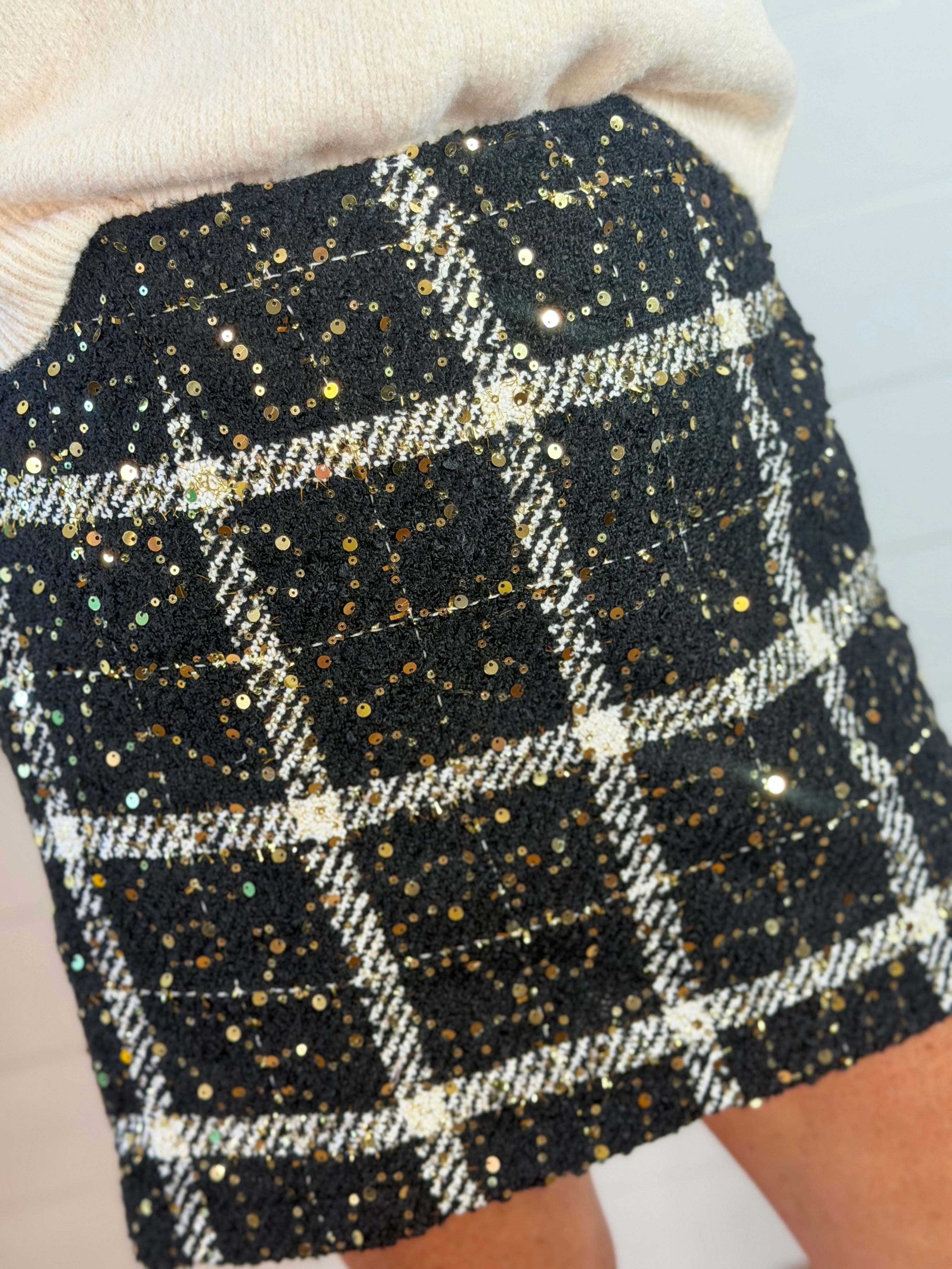 PLAID PARTY MINI SKIRT