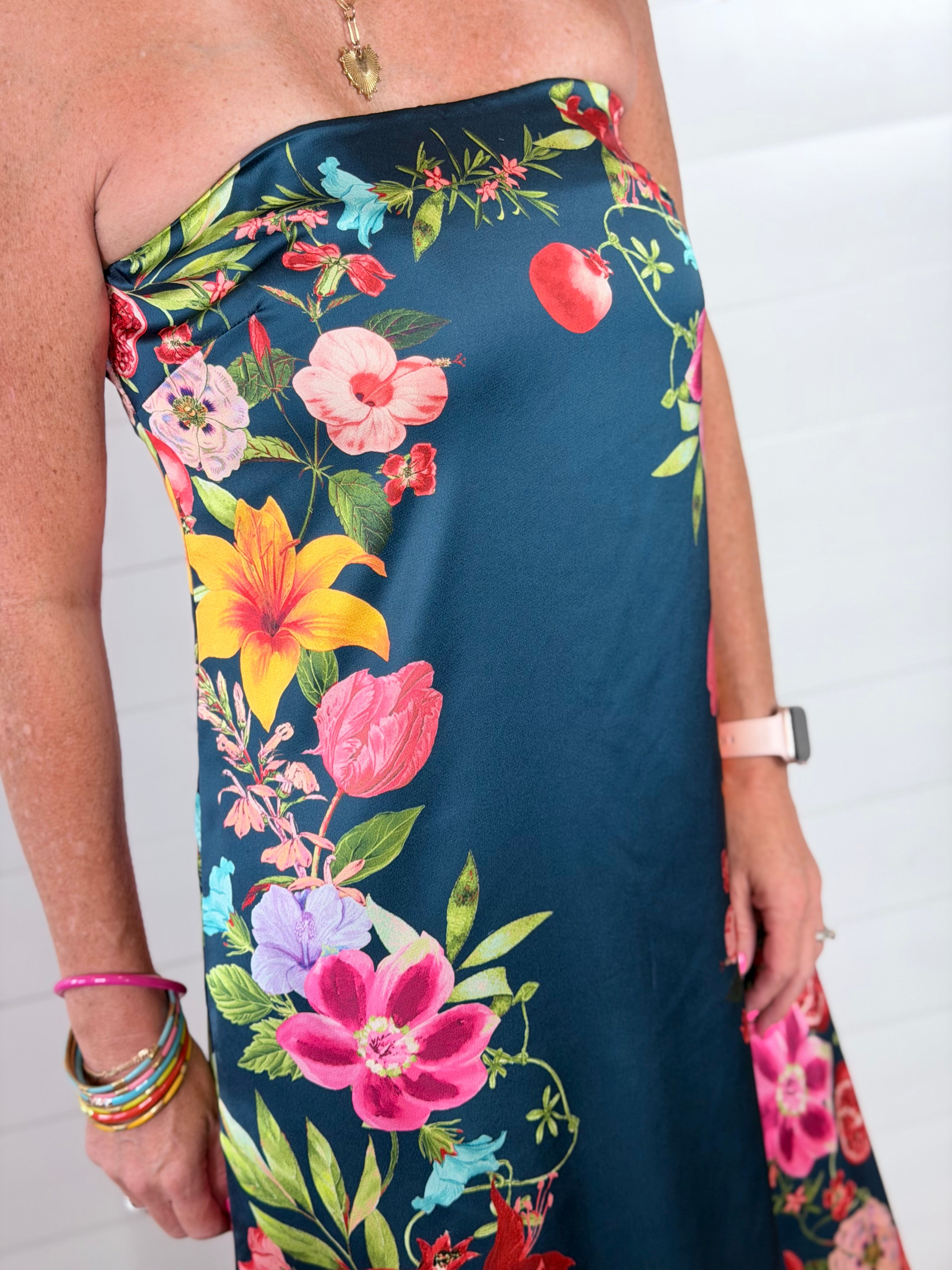 SUMMER BOTANICAL DRESS