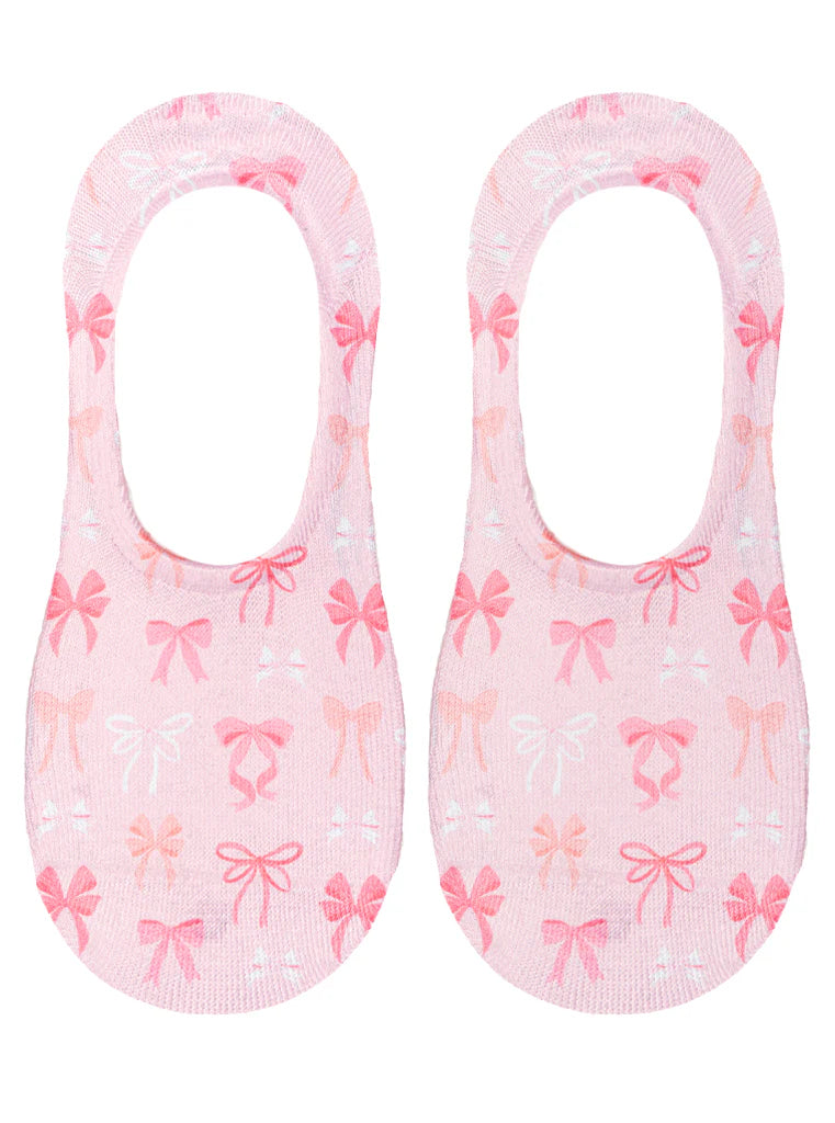 LINER SOCKS-PRETTY BOWS