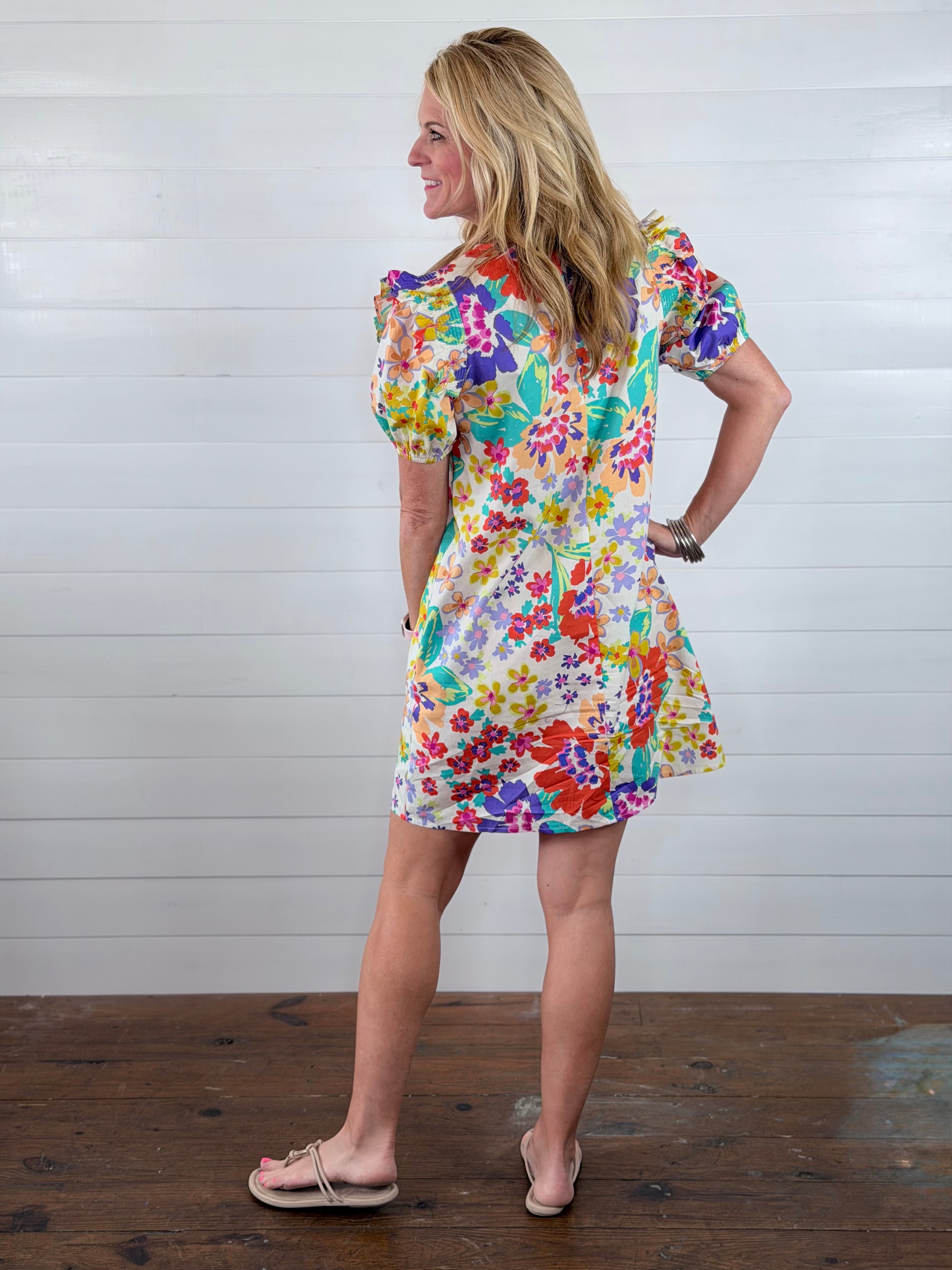 CASSIE FLORAL DRESS