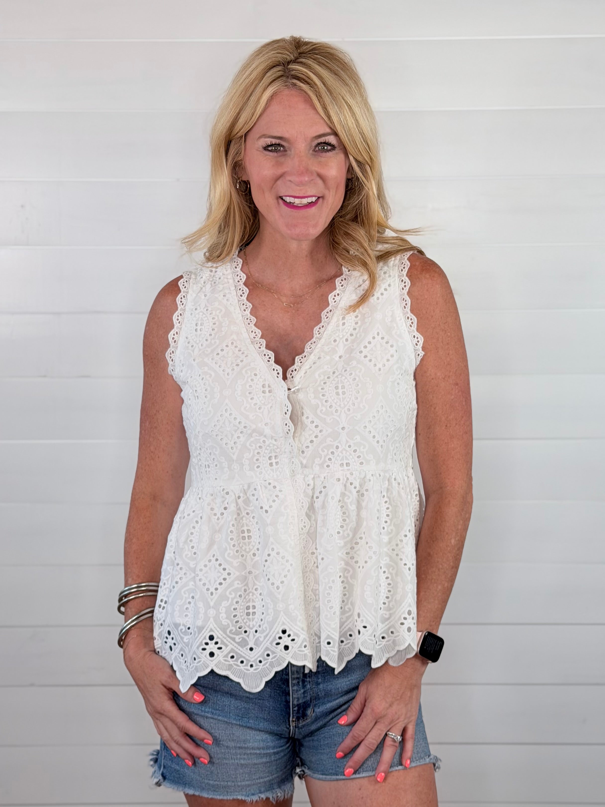 LETTIE WHITE TOP