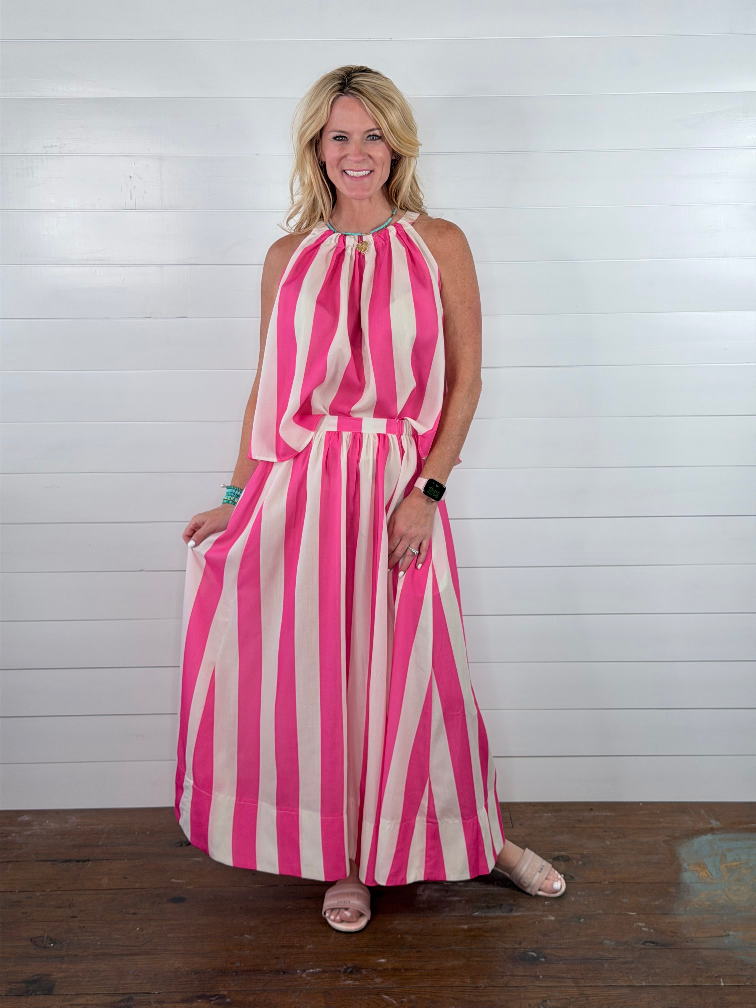 MADISON STRIPED TOP