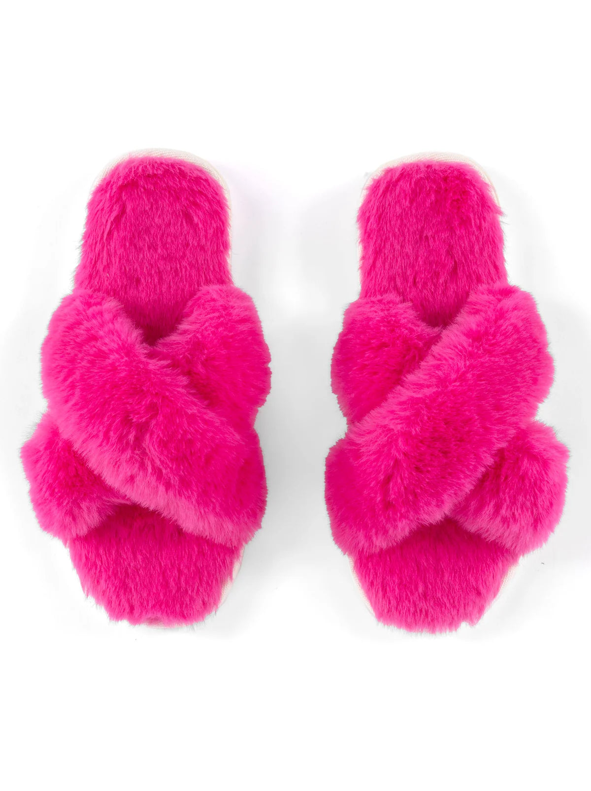 CHRISTINA SLIPPERS-L/XL-HOT PINK