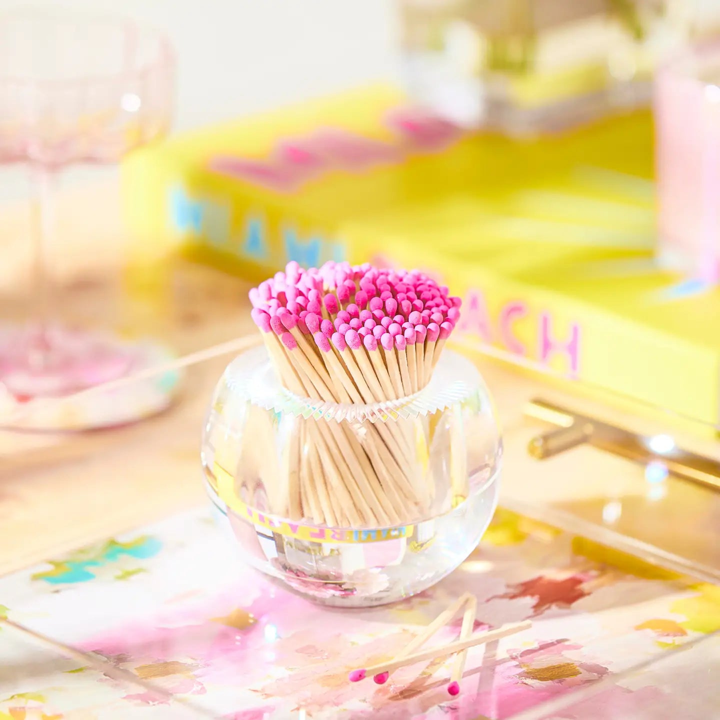 ROUND MATCH STRIKER-HOT PINK