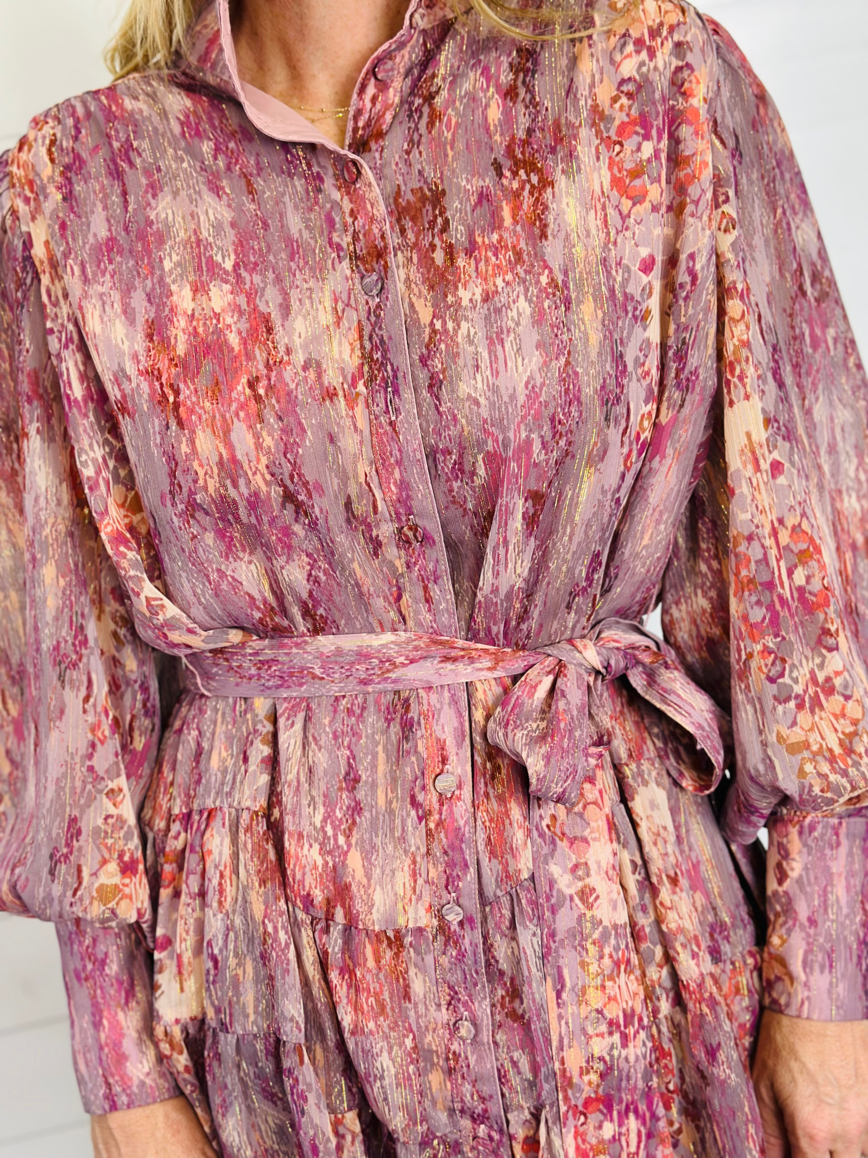 SHIMMERING ROMANCE DRESS