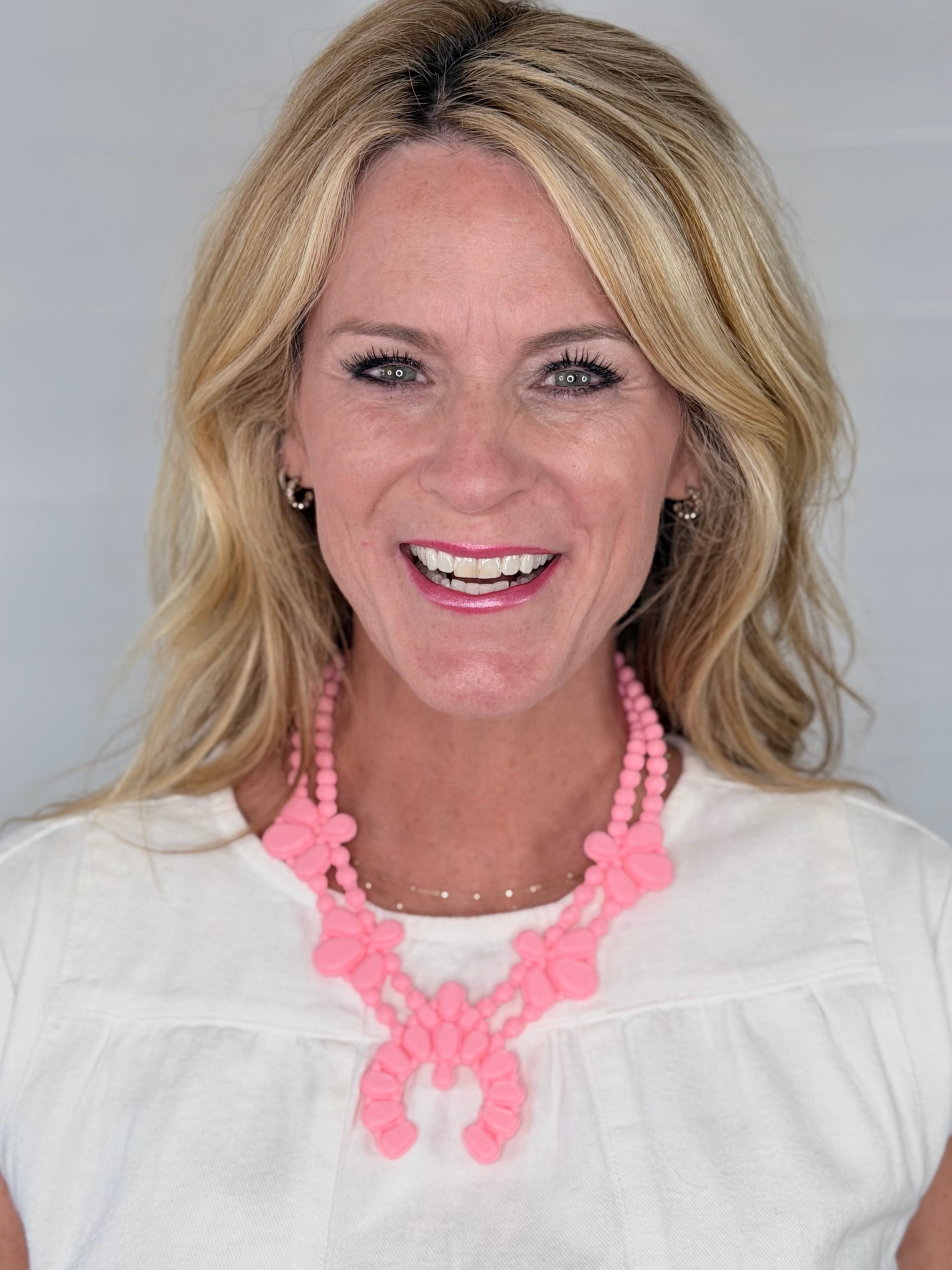 NIGHT BLOOM NECKLACE-PINK