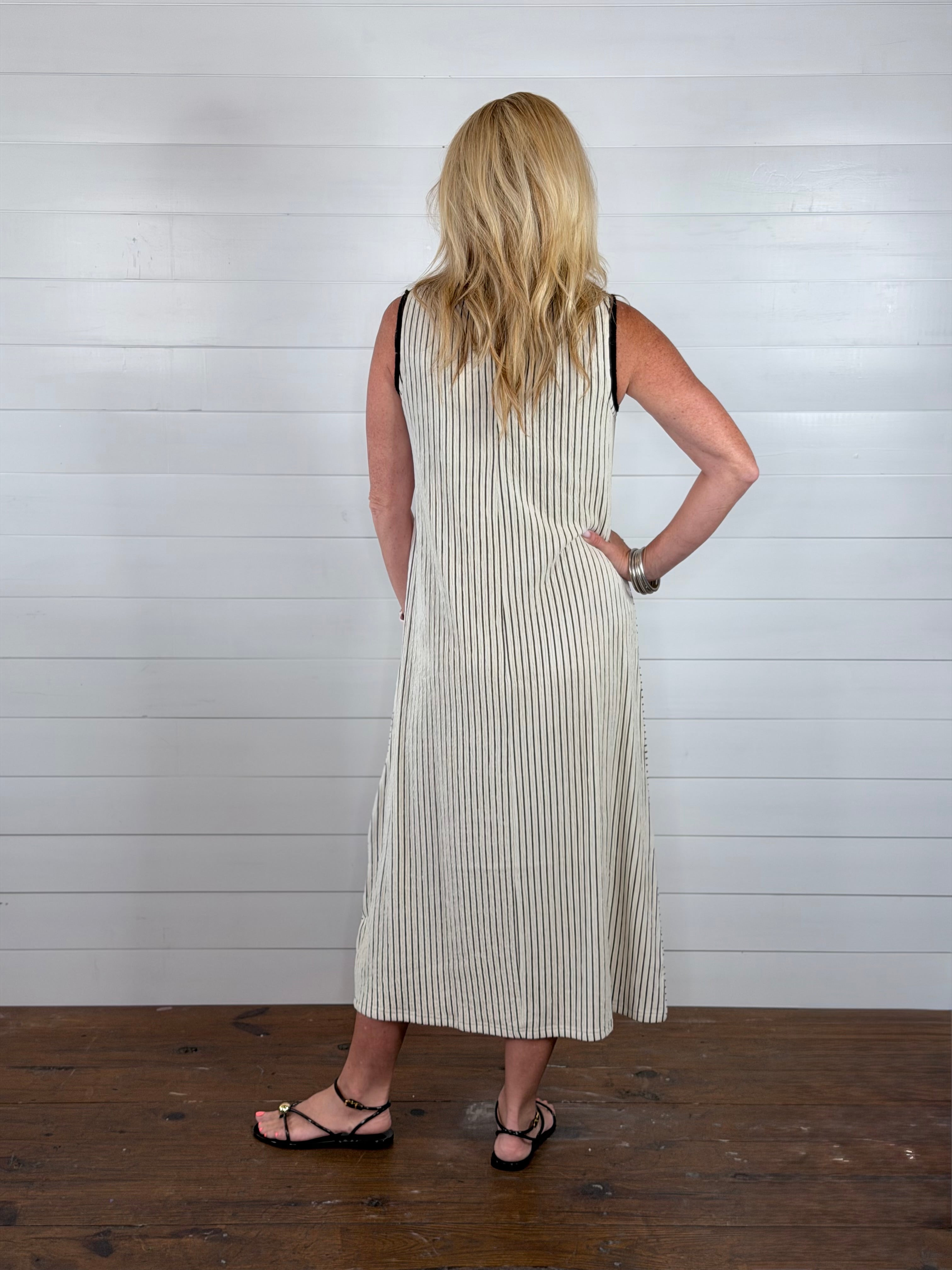 SADIE STRIPED DRESS