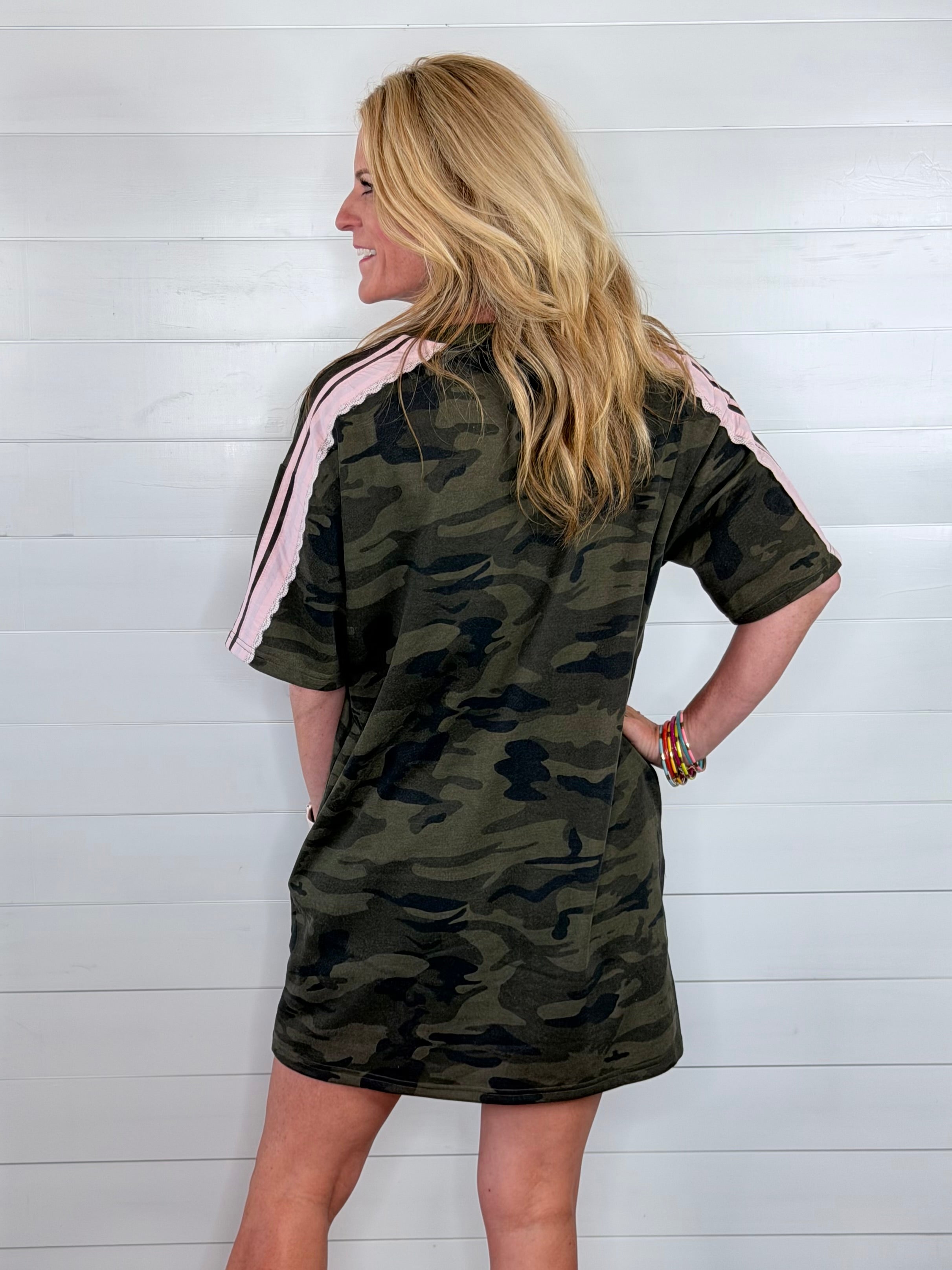 GRACIE CAMO DRESS