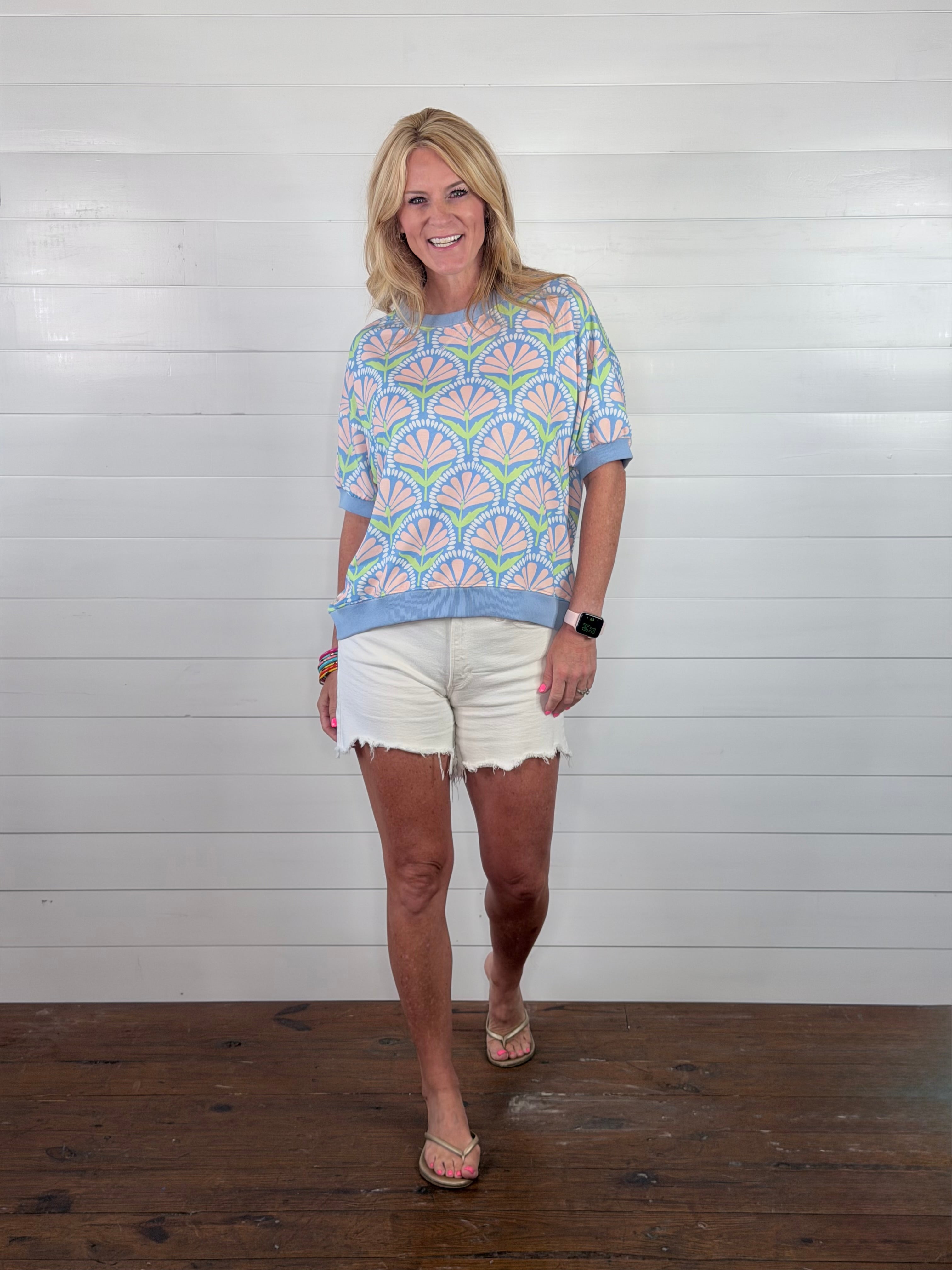 SUMMER PASTELS TOP