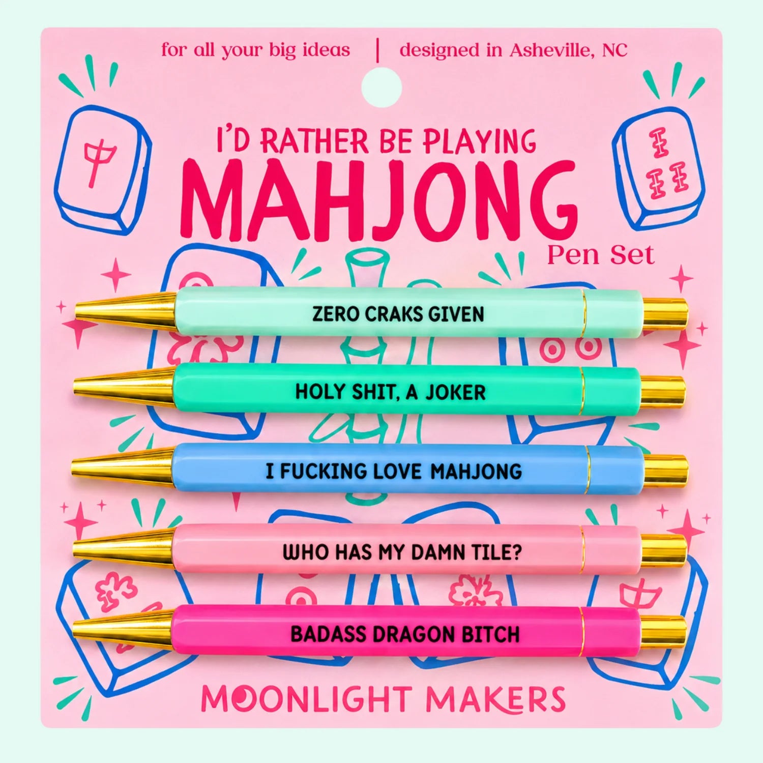 MAHJONG PEN SET