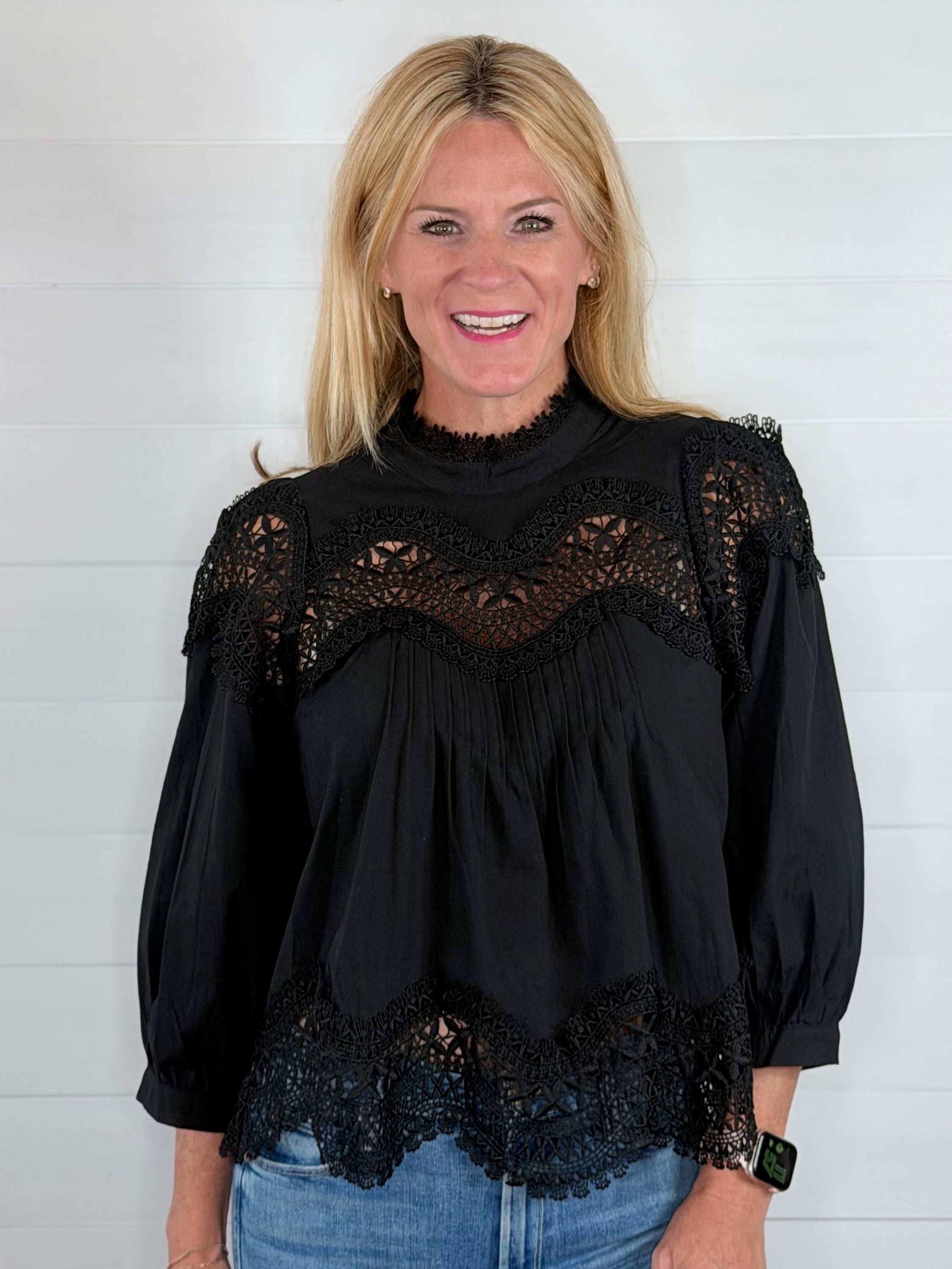 POLLY LACE TOP