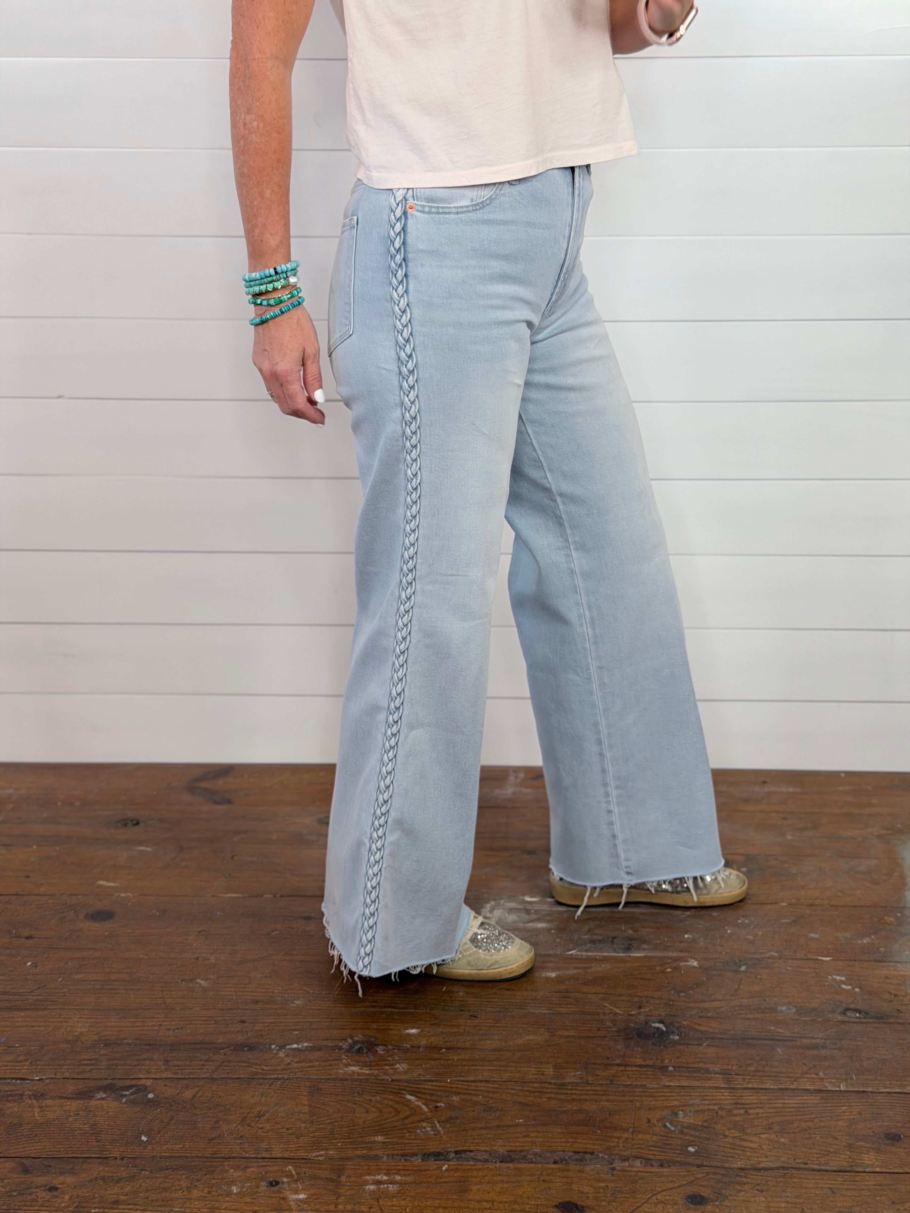 DEAR JOHN-FIONA JEANS-MISTY CLOUD