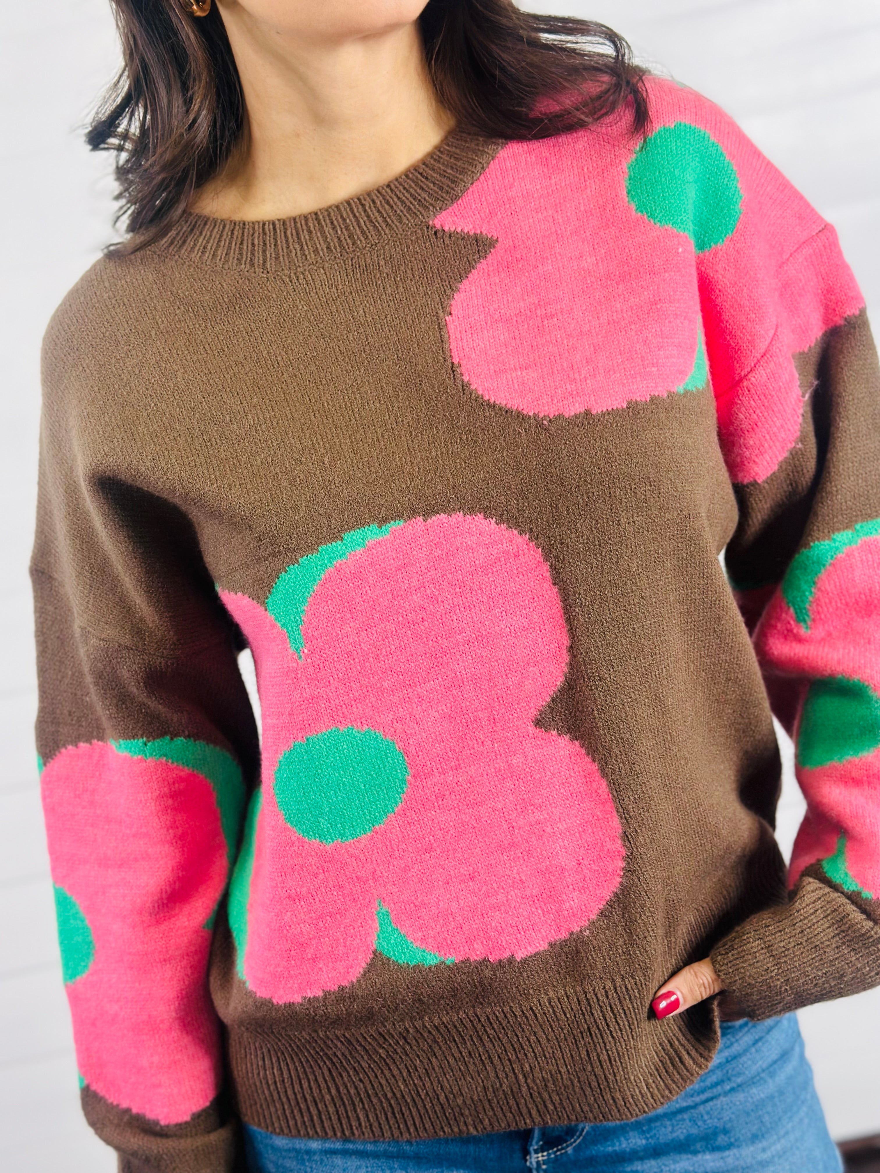 FLOWER POWER SWEATER