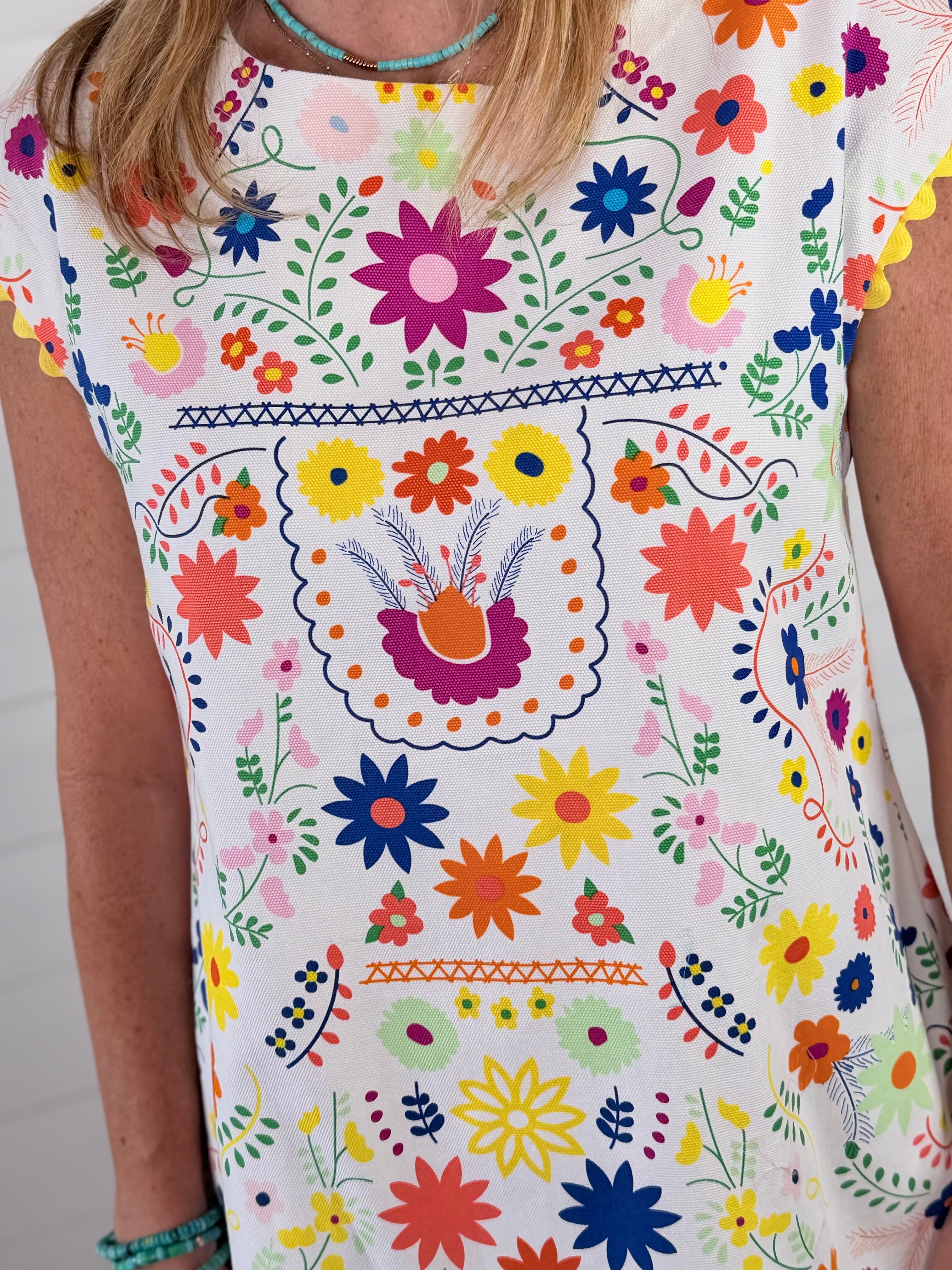 FLORES DRESS