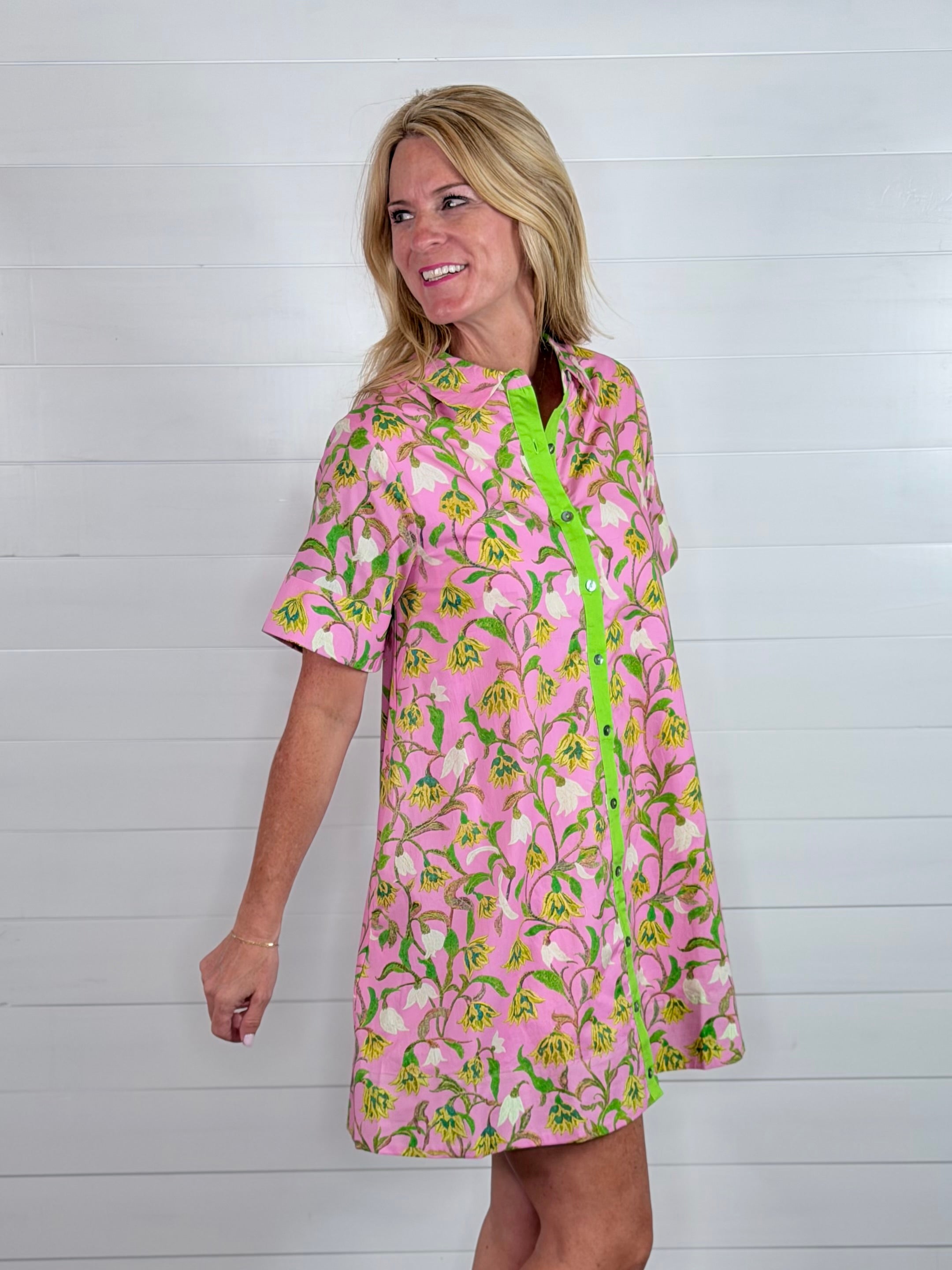 FUN IN FLORALS DRESS