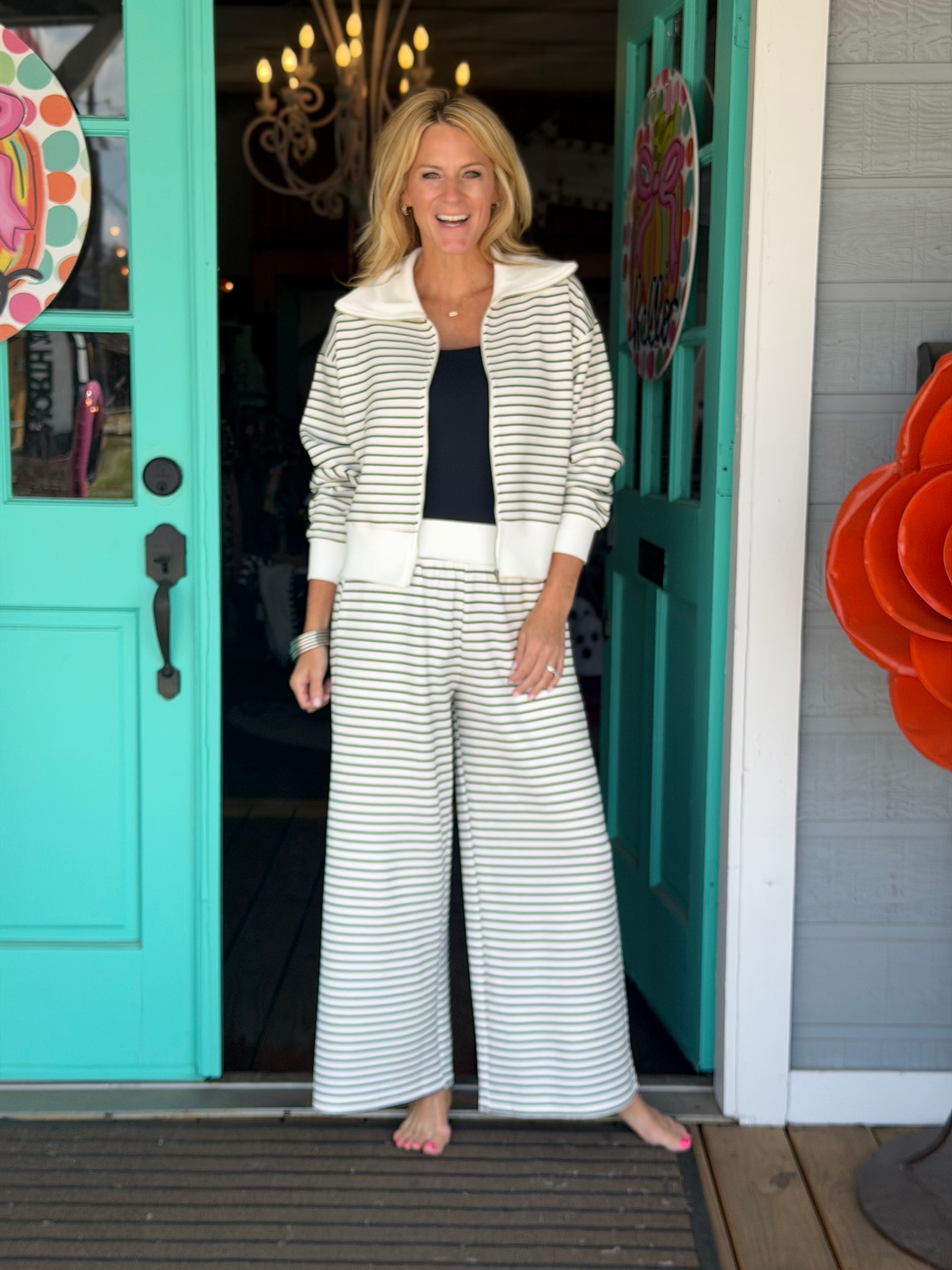 SAWYER STRIPED SET