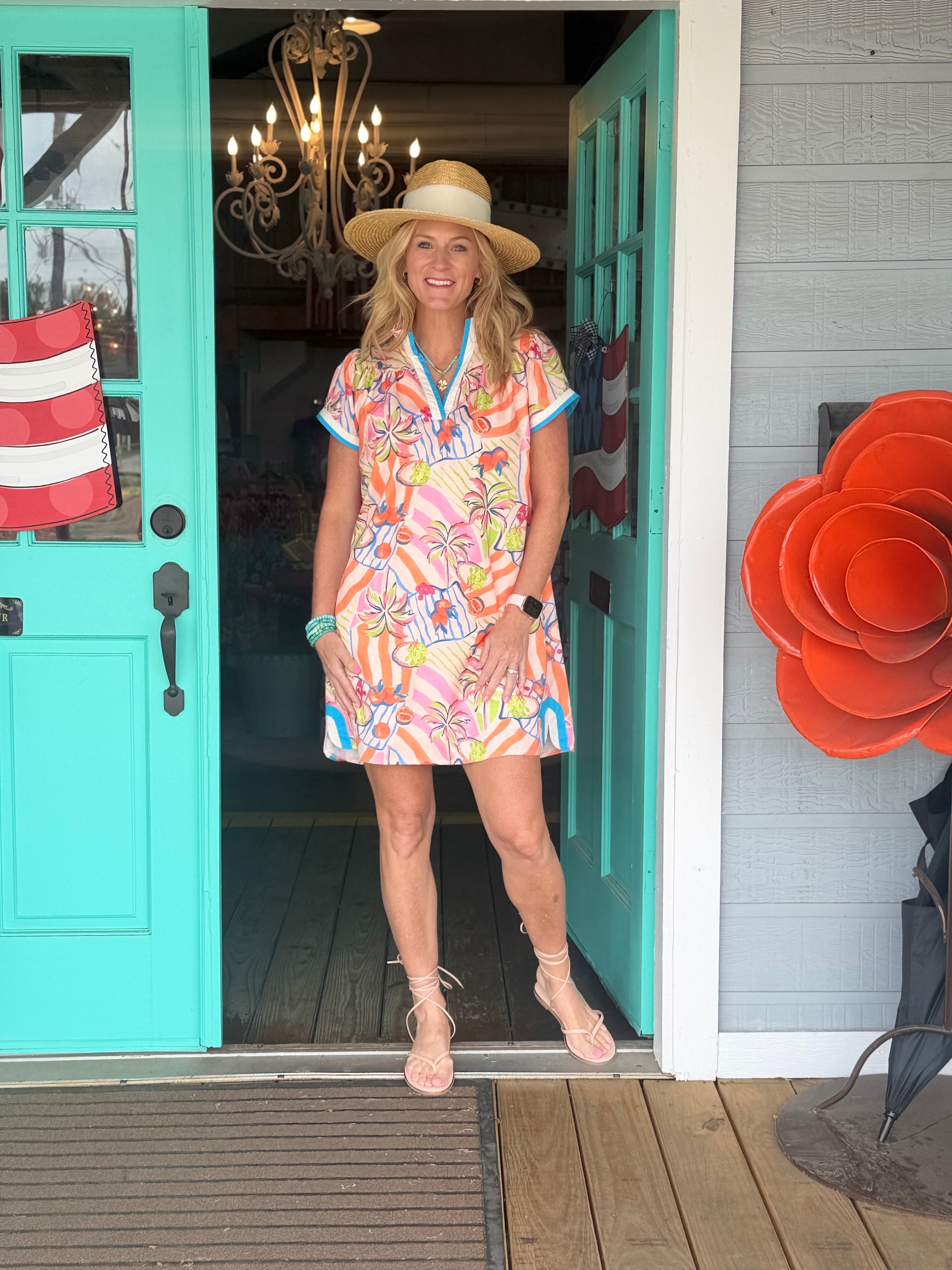 CITRUS SPLASH DRESS