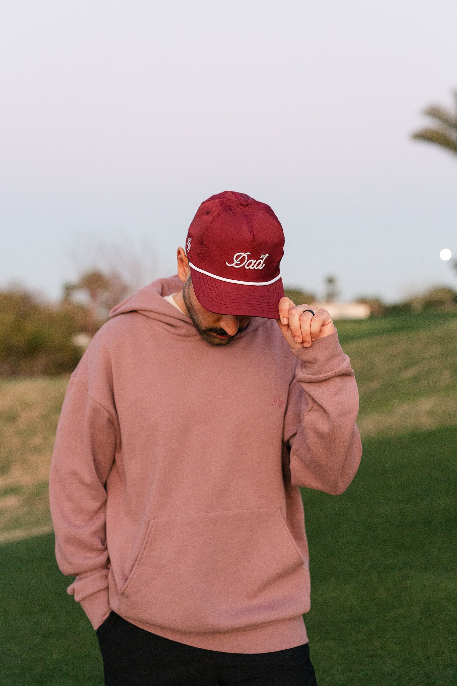 DAD HAT-MAROON