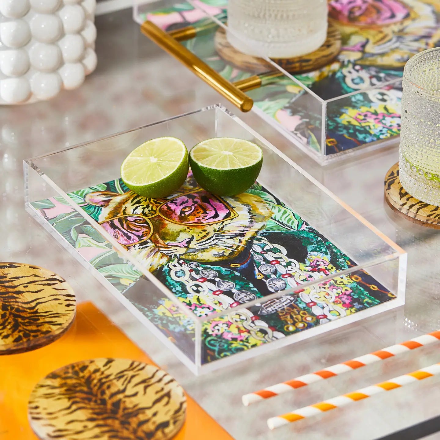 TOBY THE TIGER TRAY-SMALL