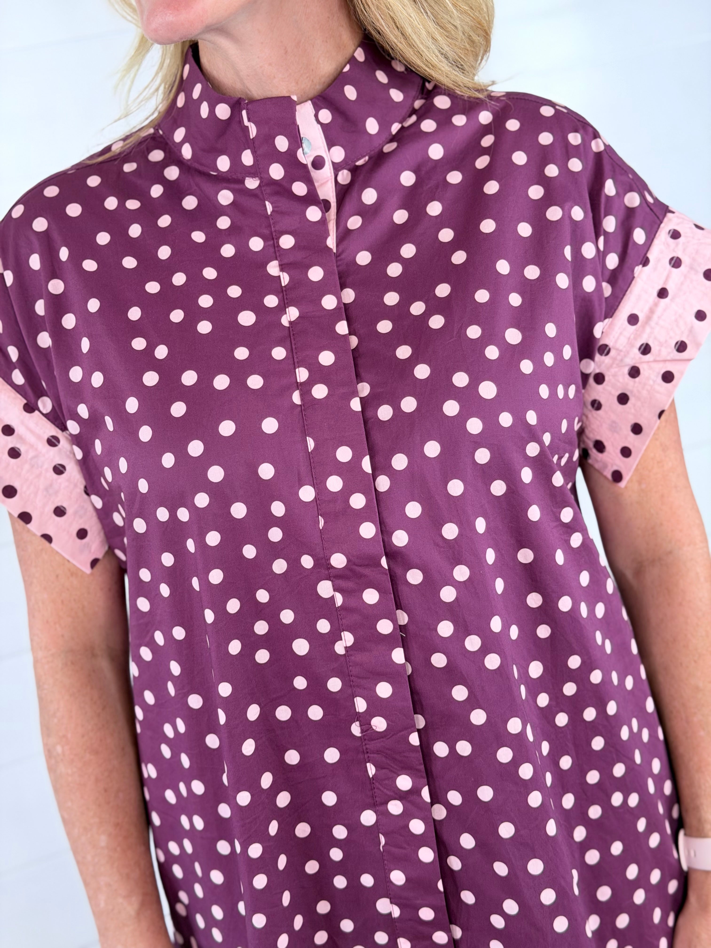 DOUBLE DOTS DRESS