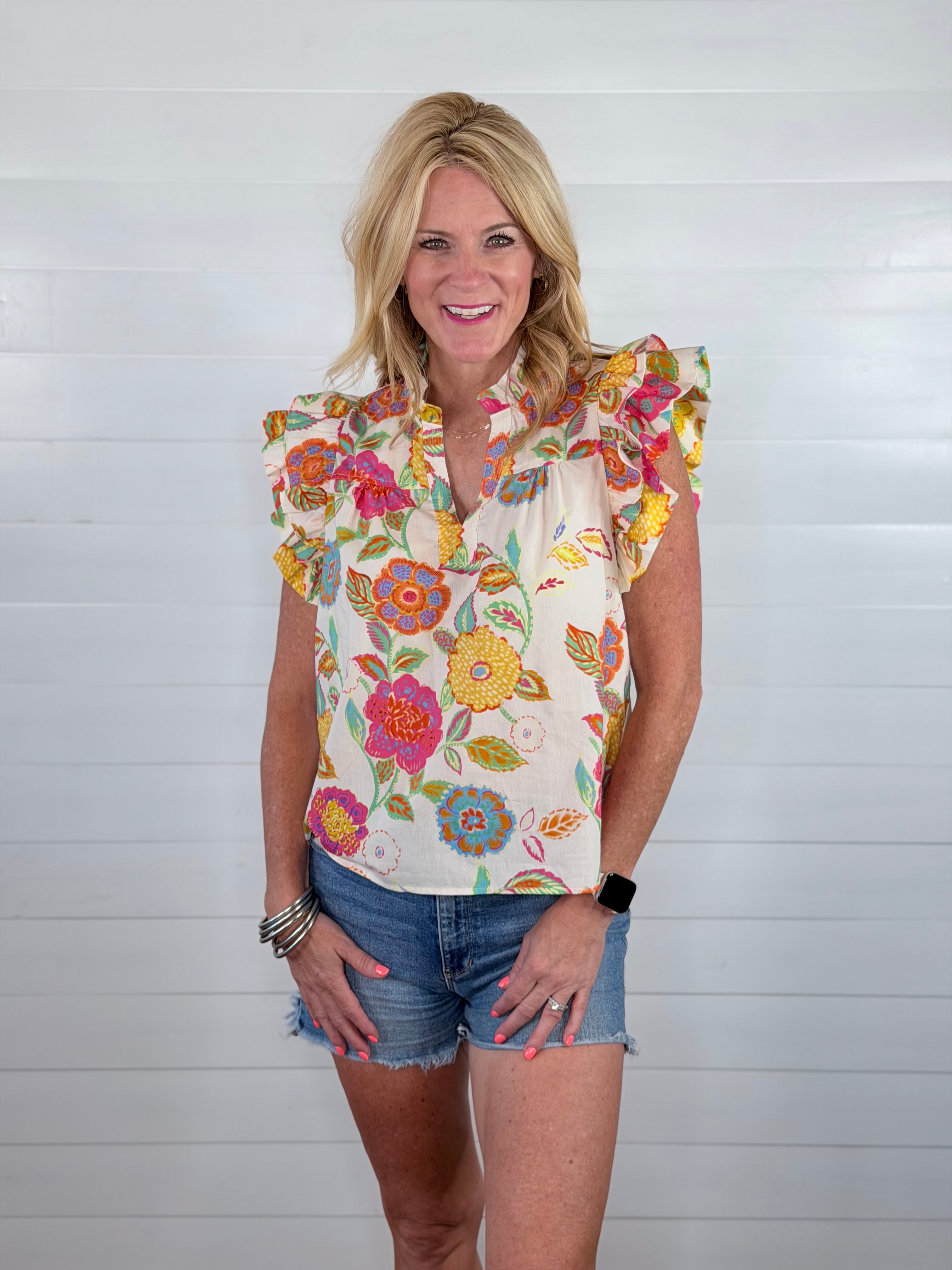 SUMMER STROLL TOP