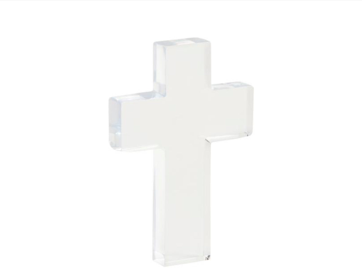 CLEAR RESIN CROSS