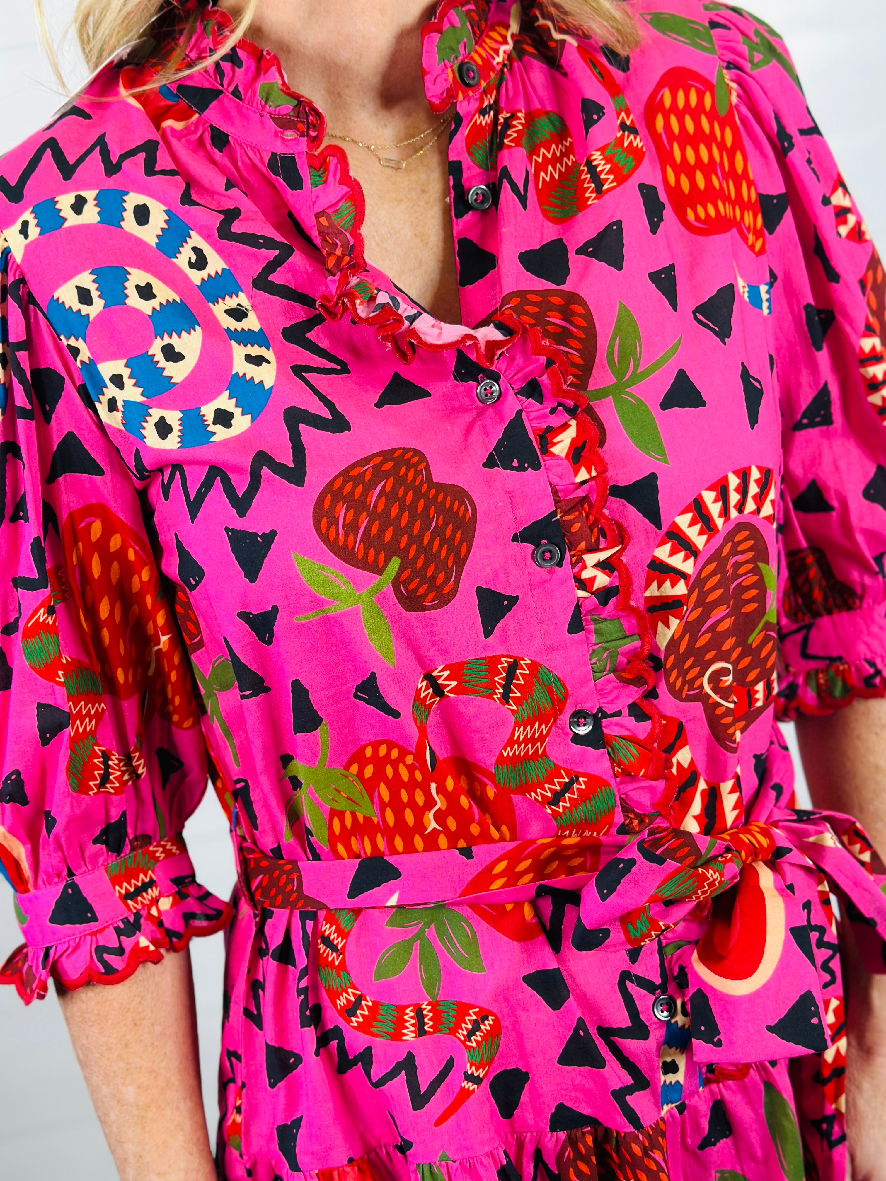 CHARMING SNAKES DRESS