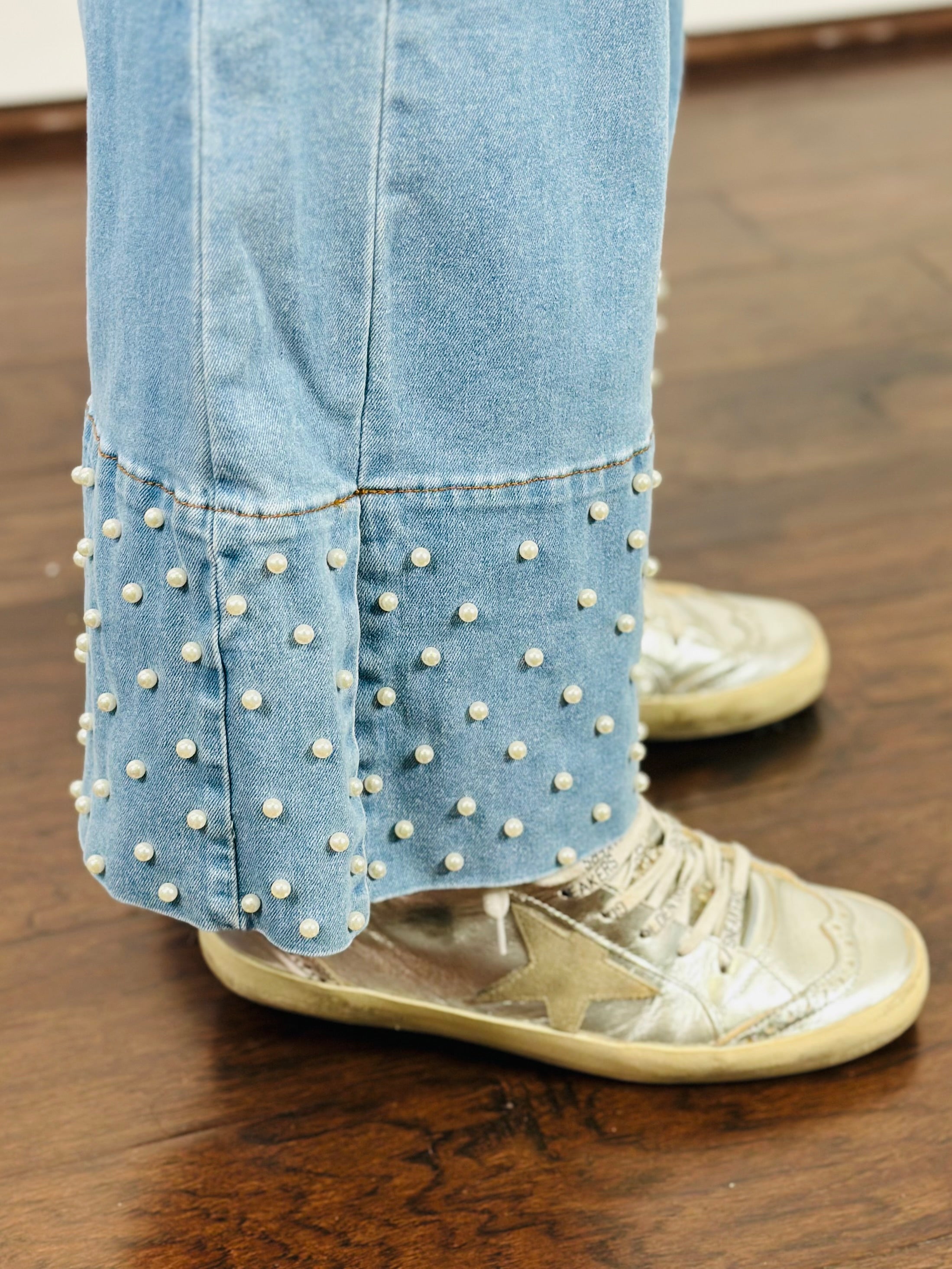 BAND OF PEARLS JEANS