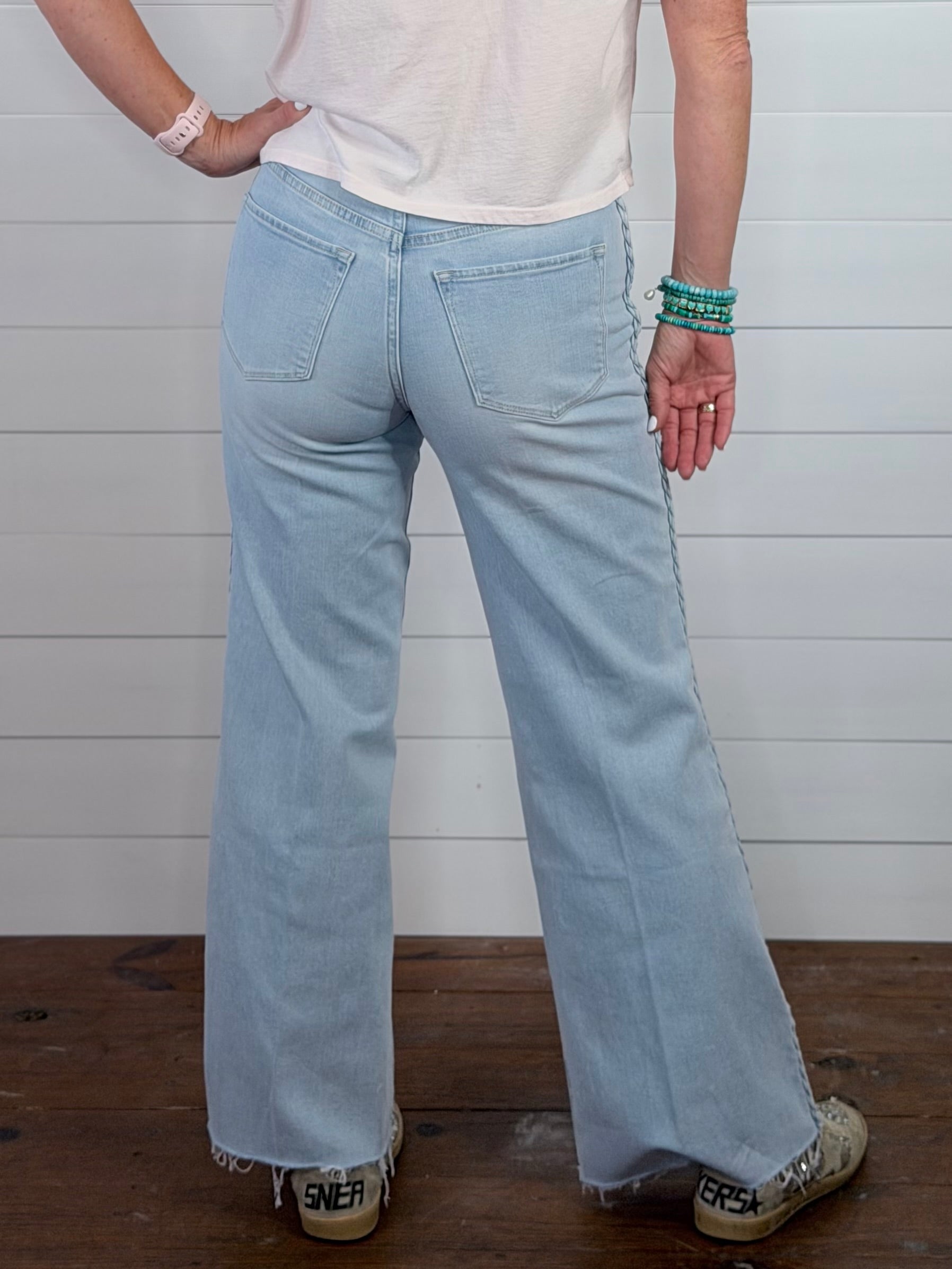 DEAR JOHN-FIONA JEANS-MISTY CLOUD