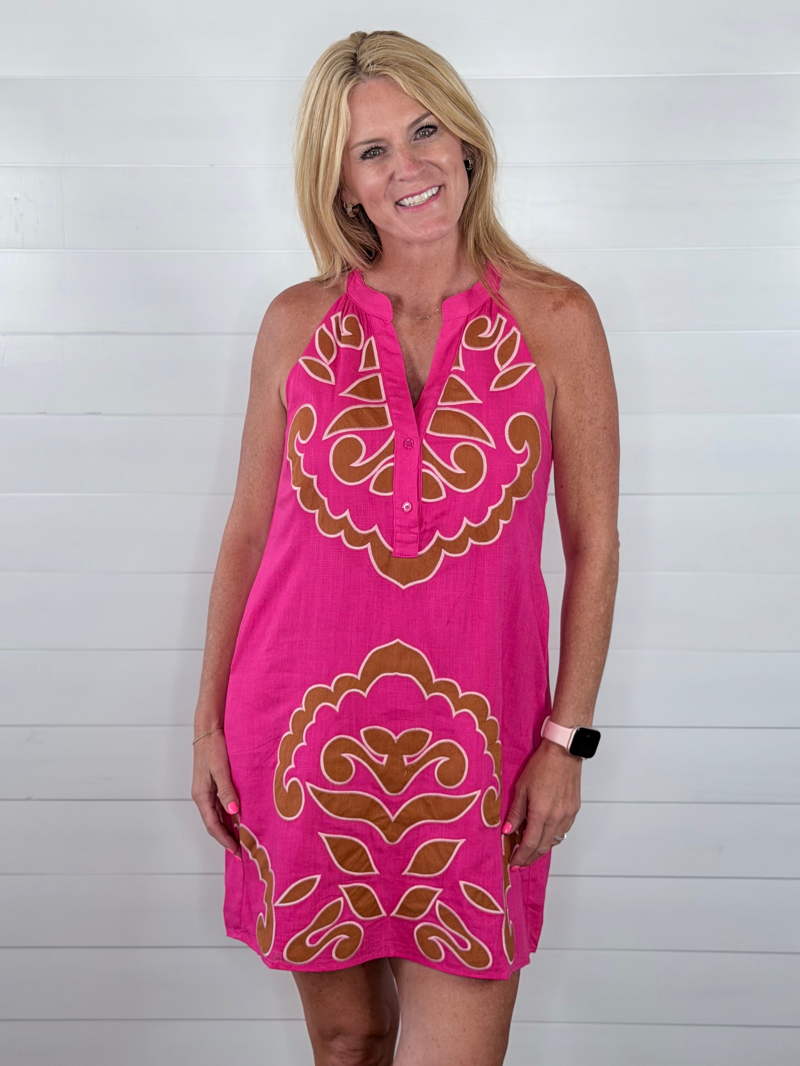 HADLEY HALTER DRESS