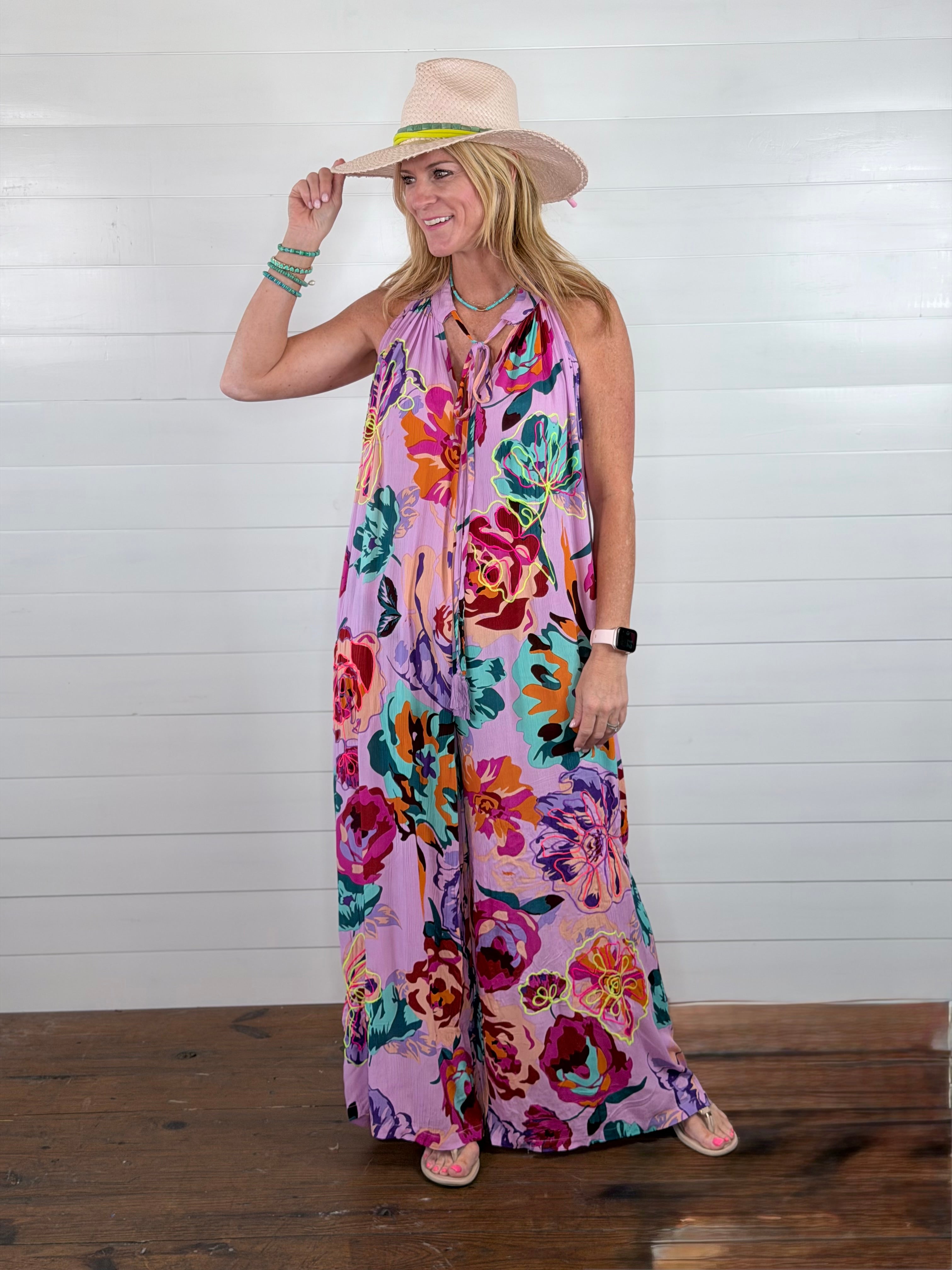 SYMPHONY ROMPER-LAVENDER