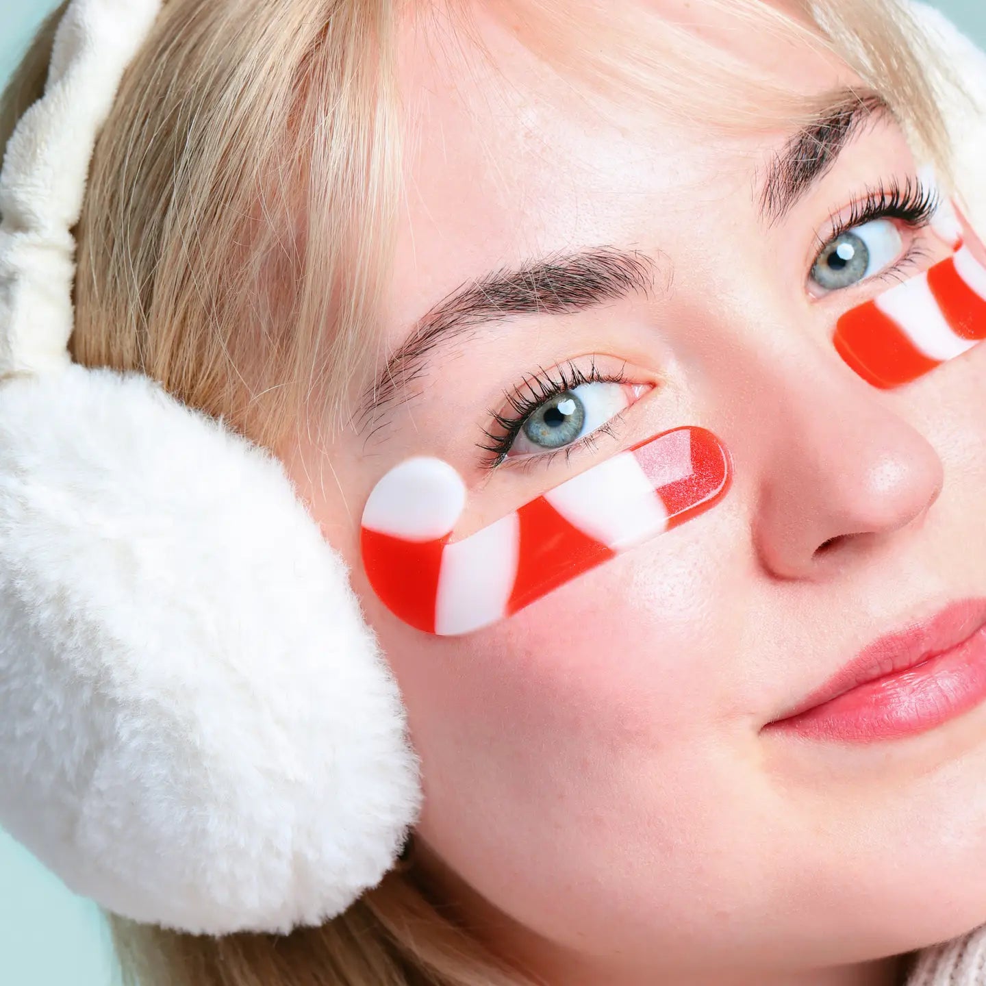 CANDY CANE UNDEREYE MASK