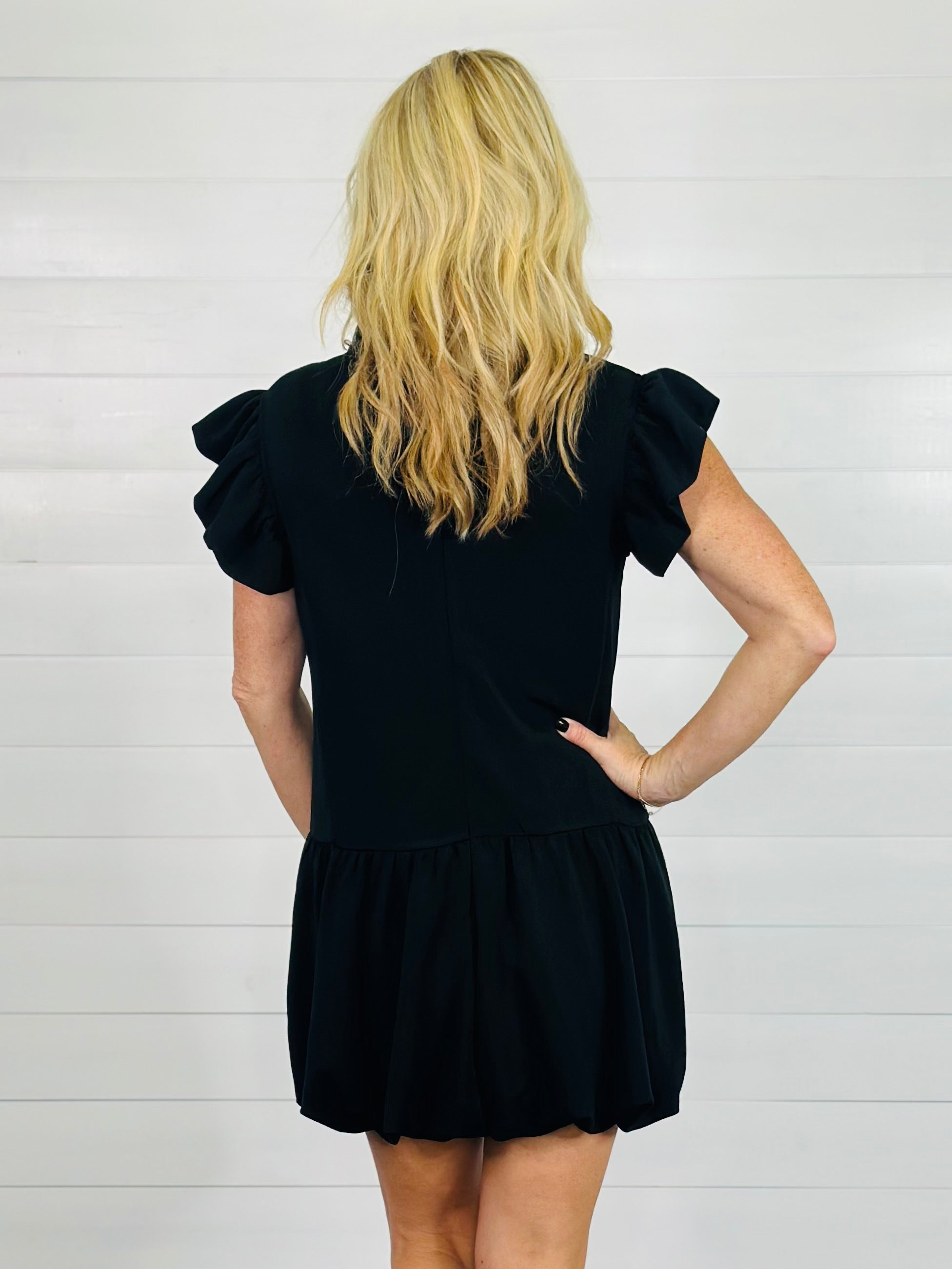 AINSLEY BLACK DRESS