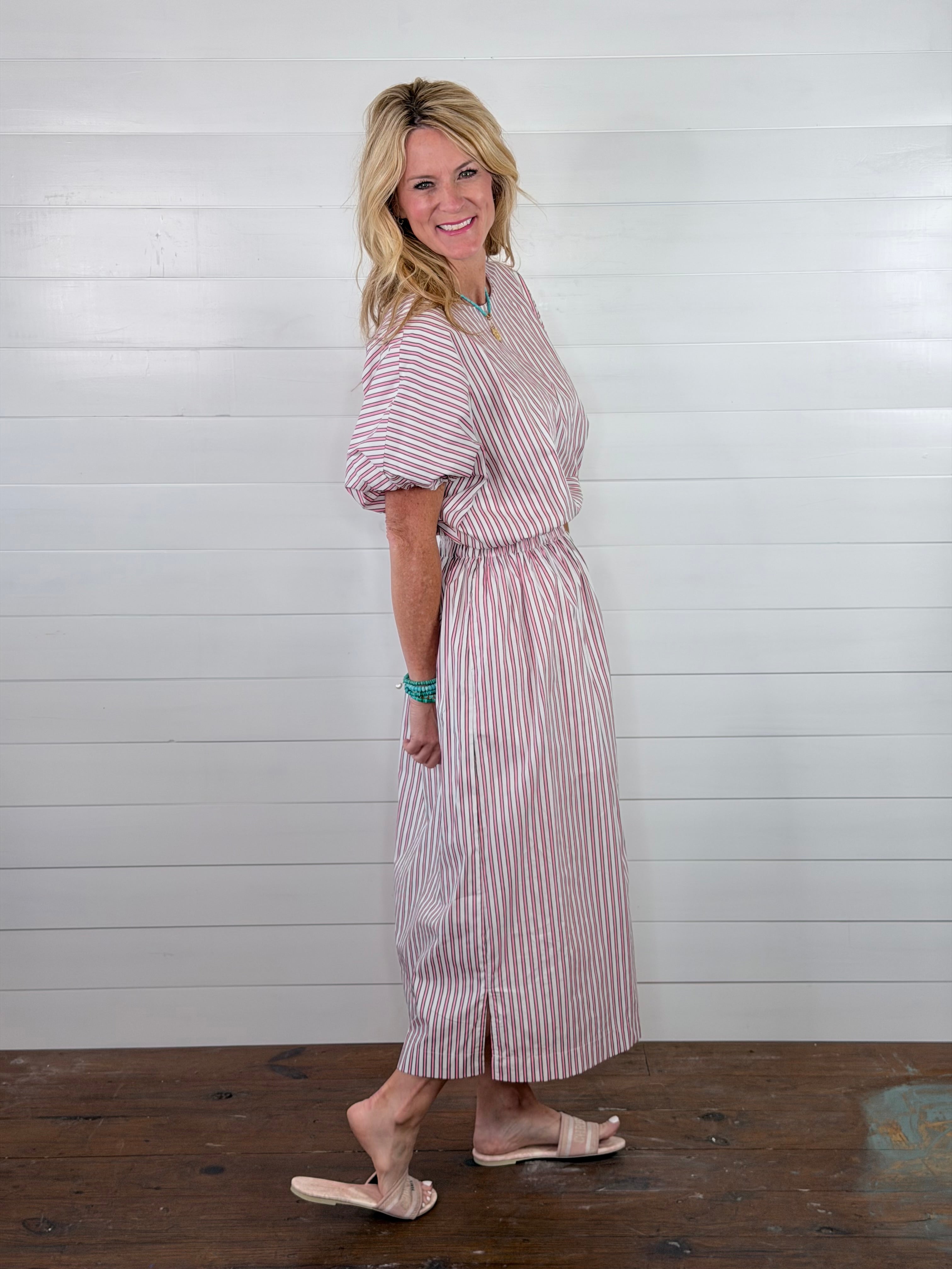 SKYLINE STRIPED SET