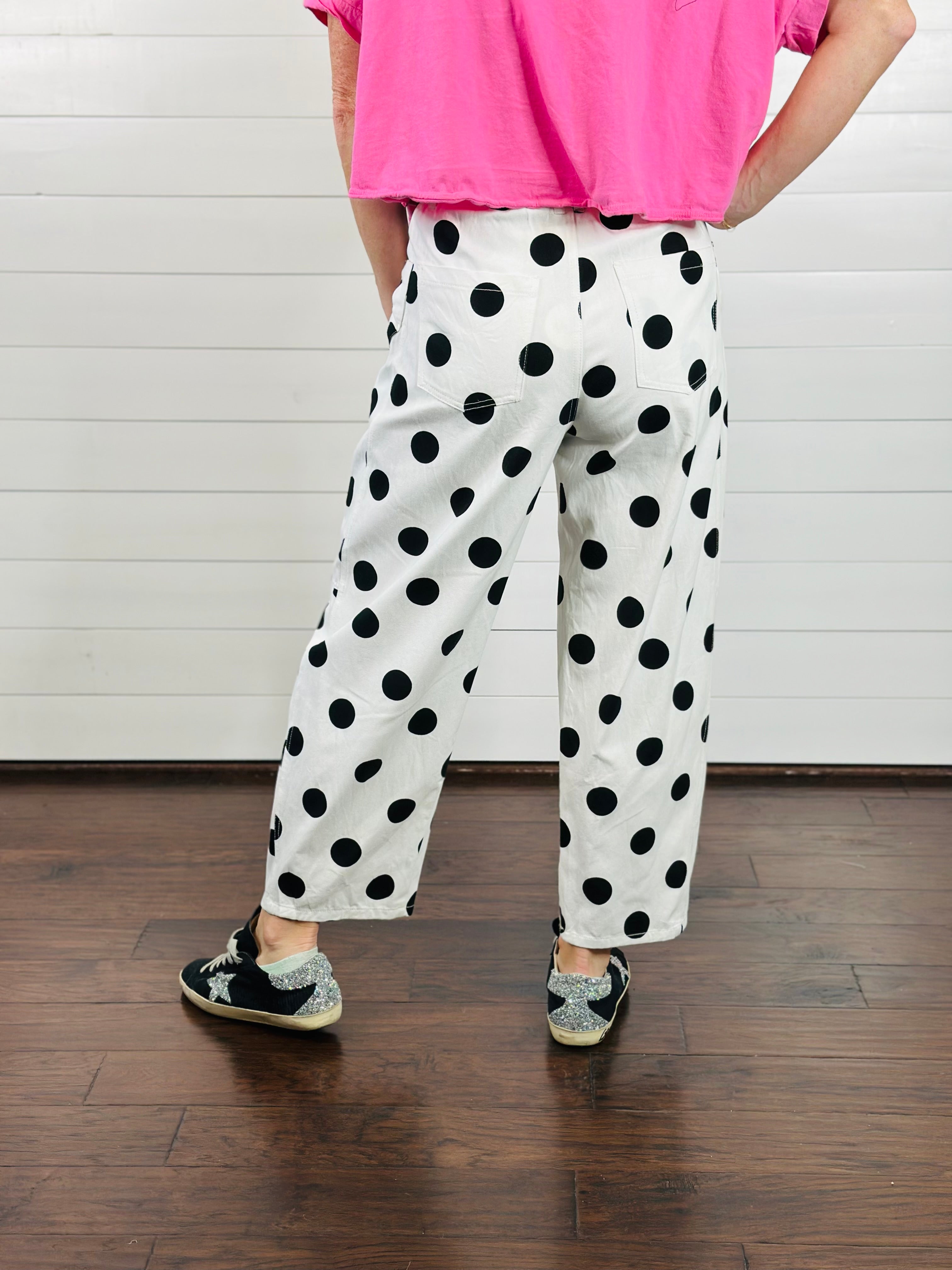 SPOT ON BARREL PANTS