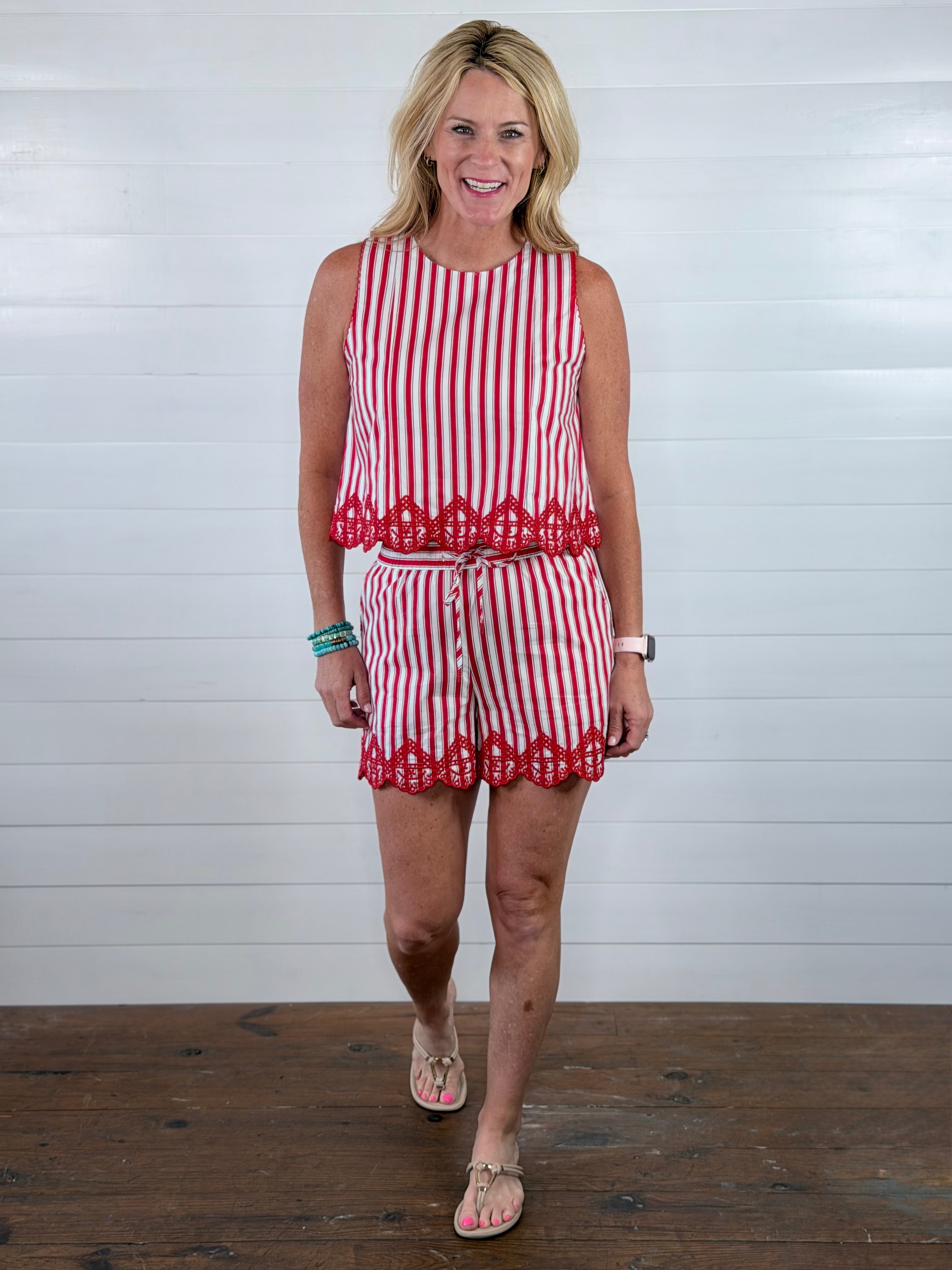 BETSY STRIPED SET