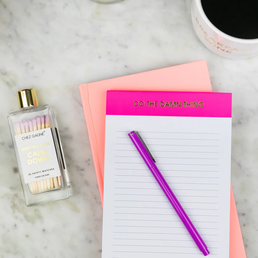 DO THE DAMN THING NOTEPAD