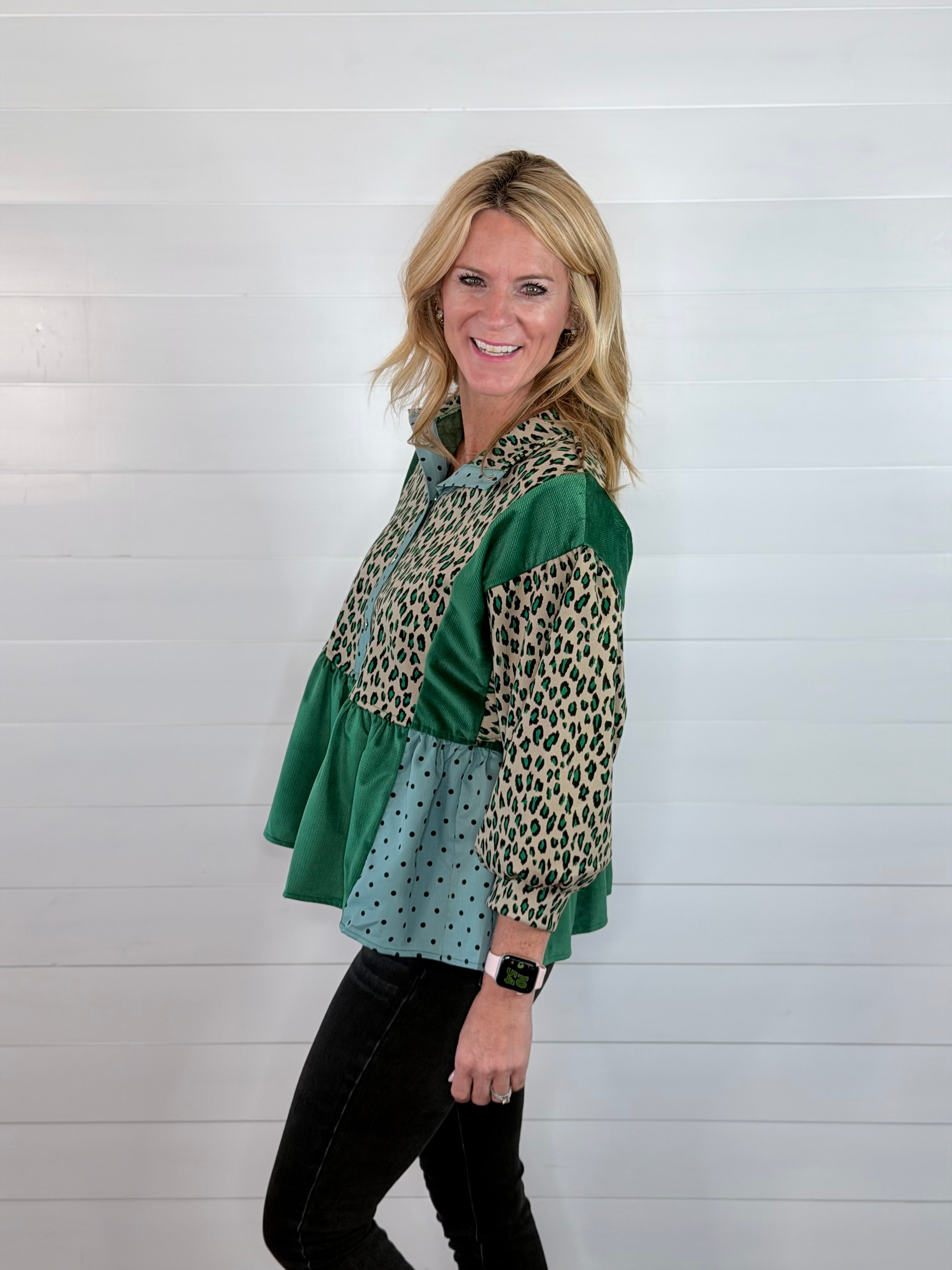 BAILEY BUTTON SNAP TOP