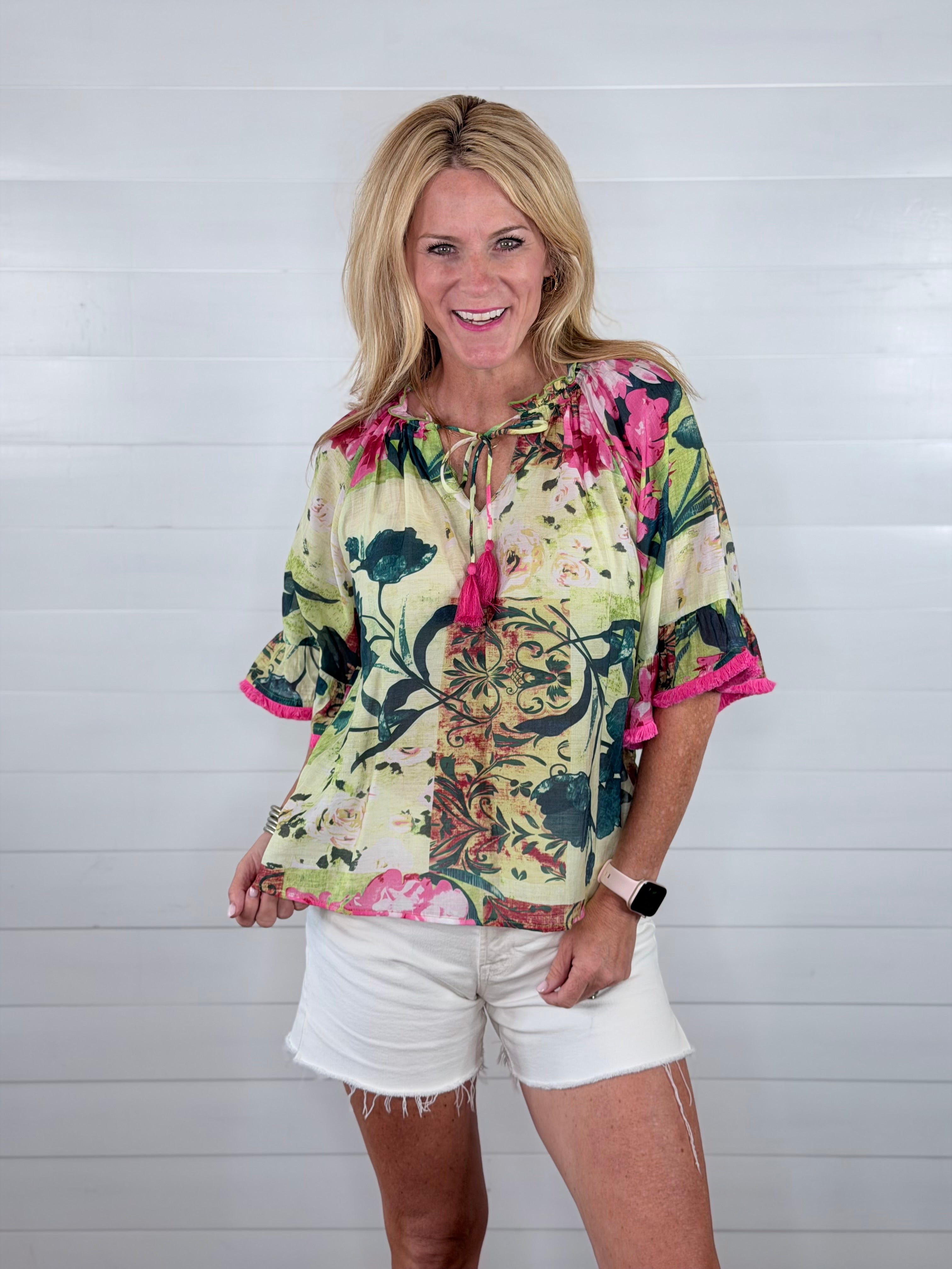 GARDEN PARTY TOP