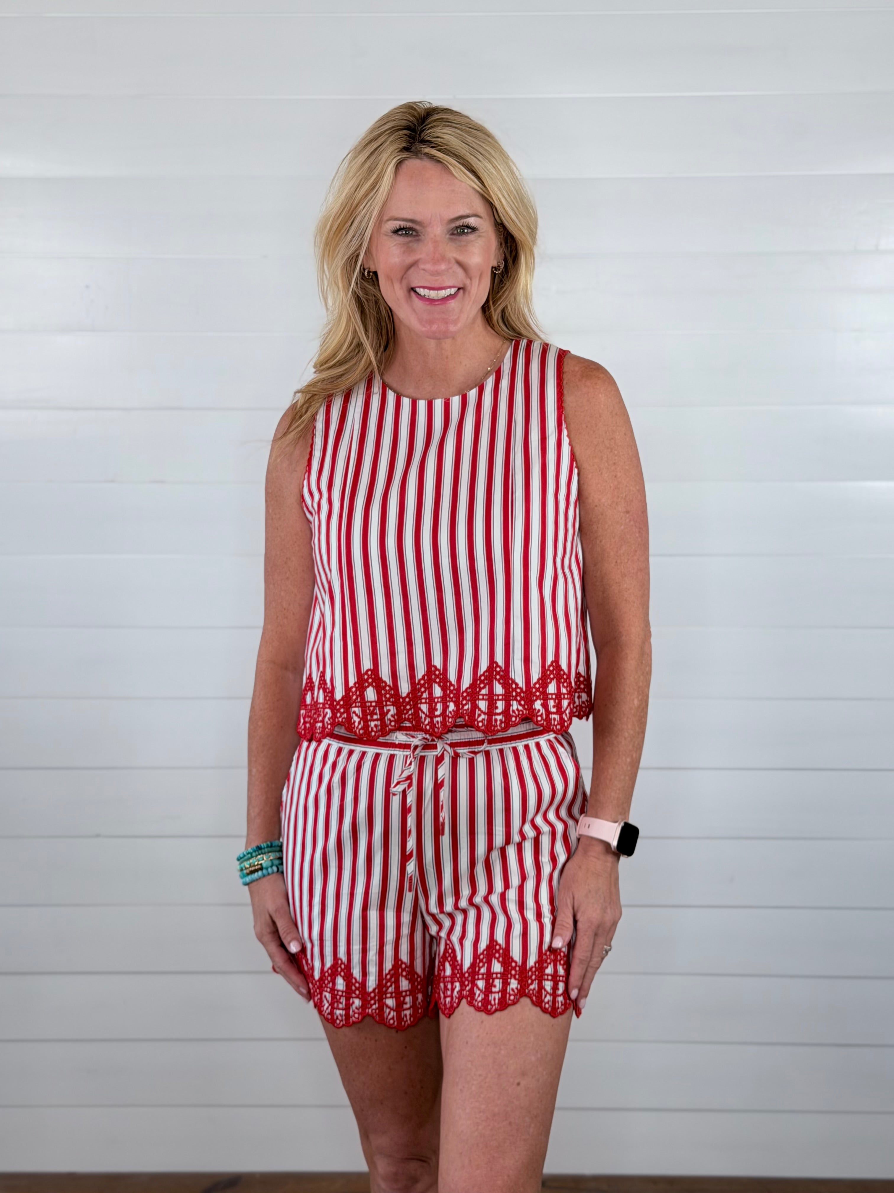BETSY STRIPED SET