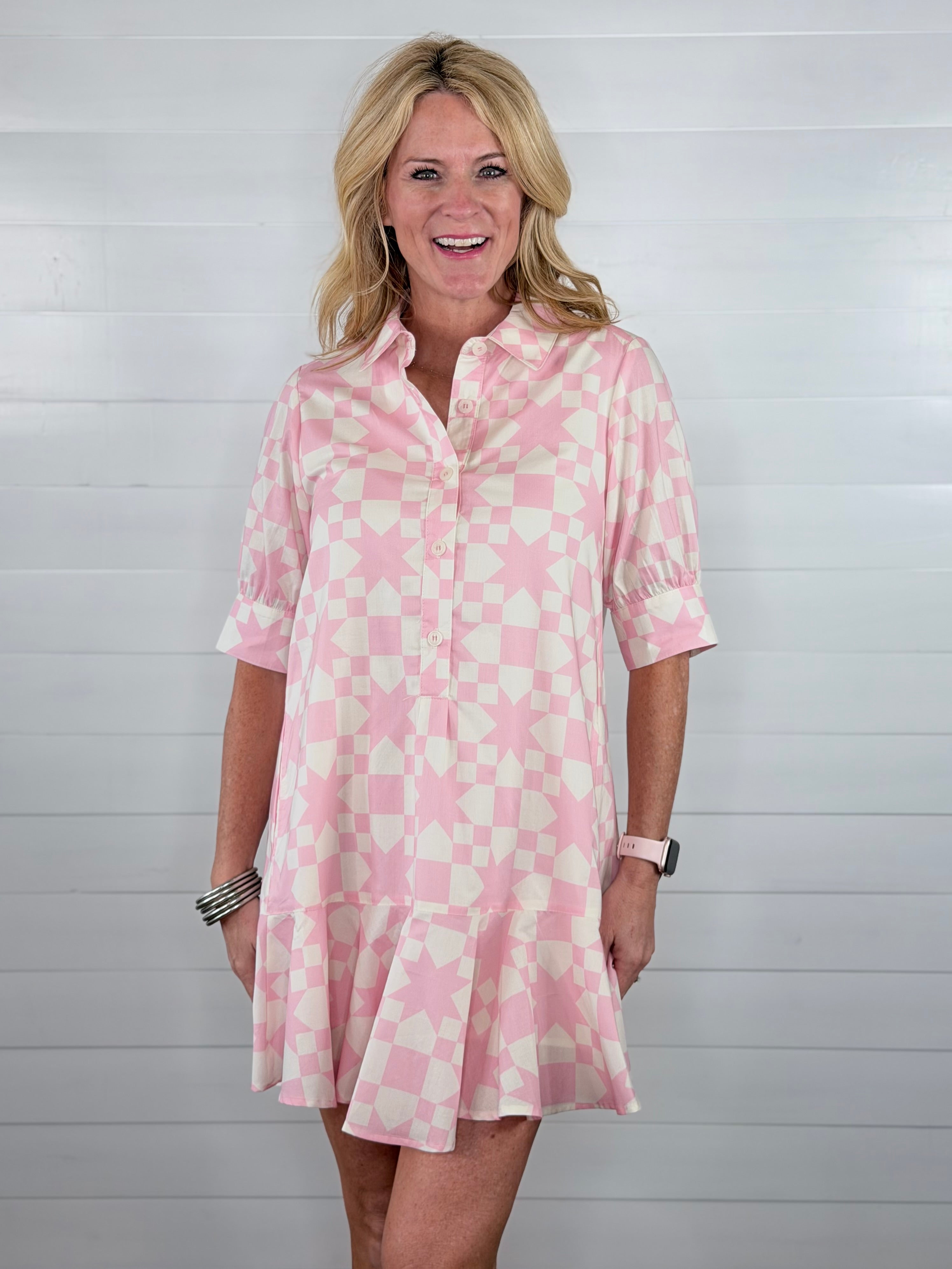 QUILTING BEE DRESS