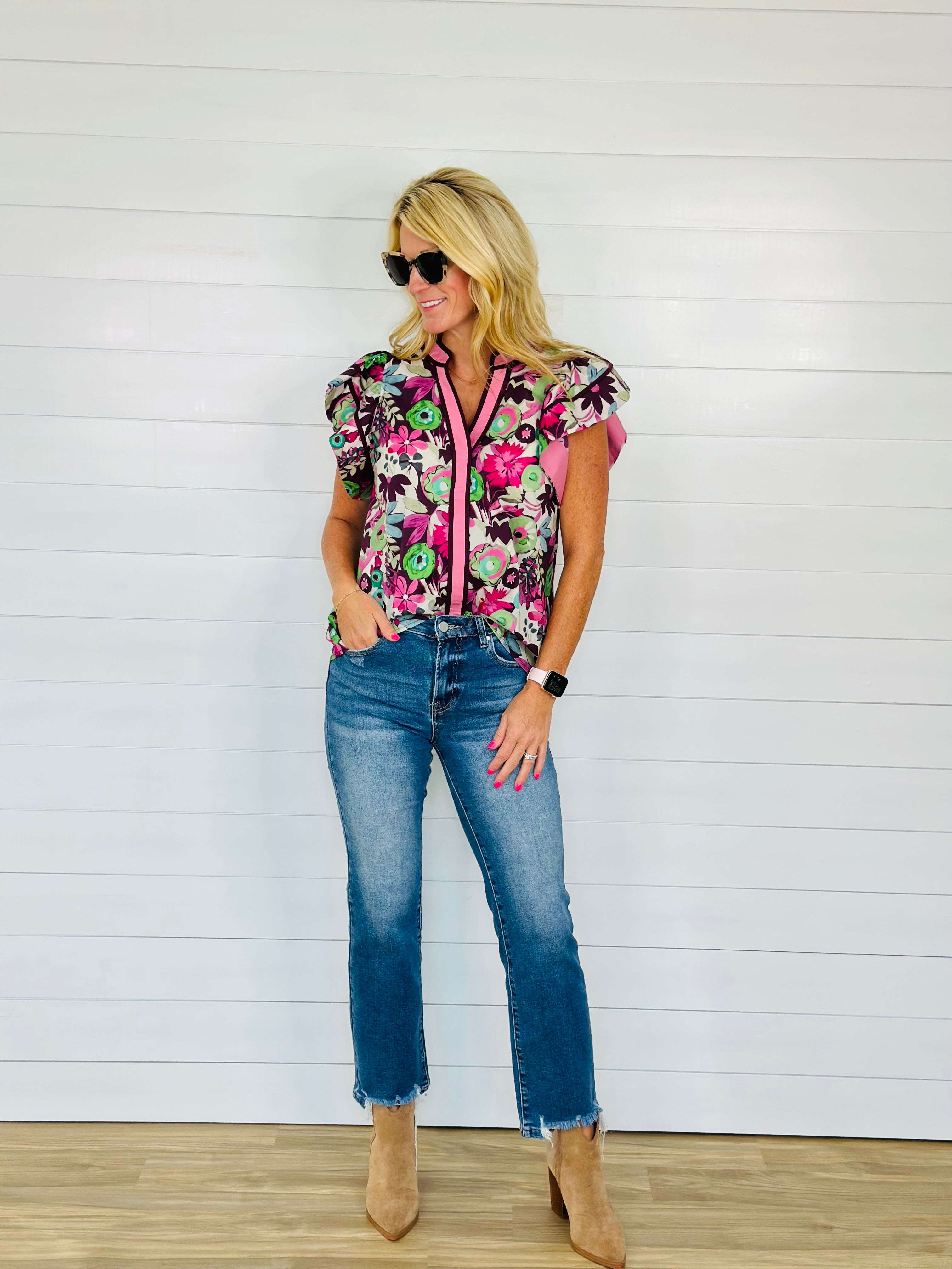 FIONA FLORAL TOP